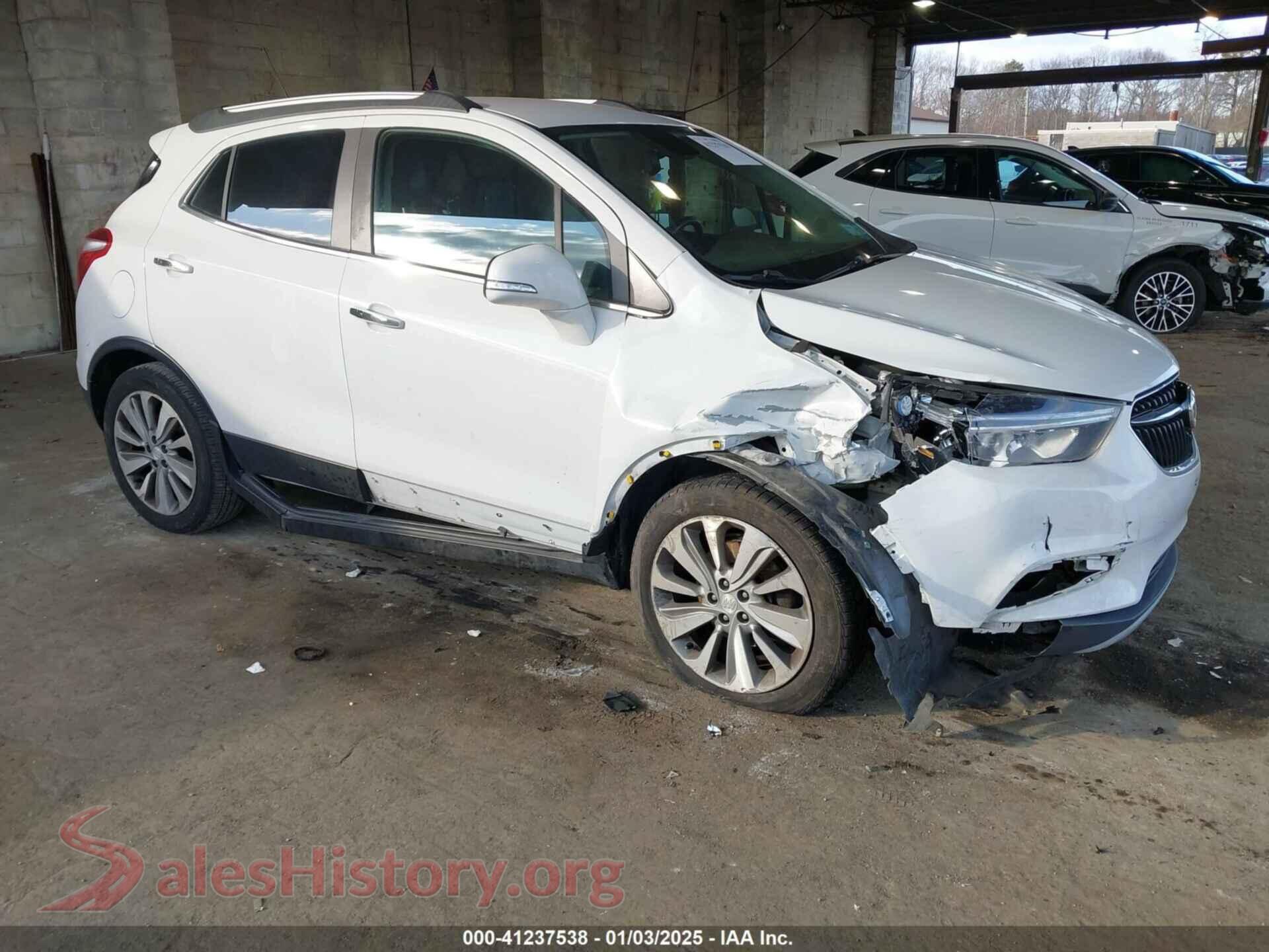 2018 BUICK ENCORE — VIN KL4CJASB8JB573050