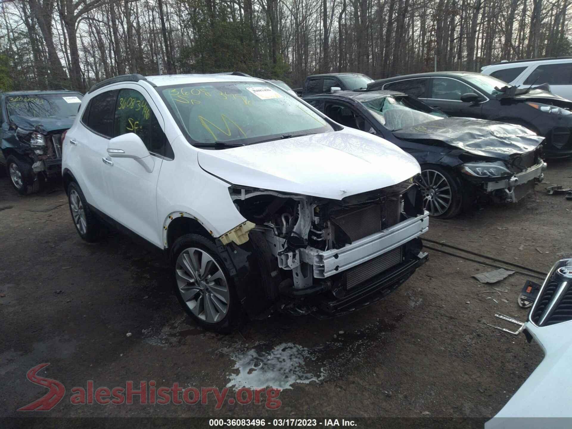 2018 BUICK ENCORE — VIN KL4CJASB9JB668345