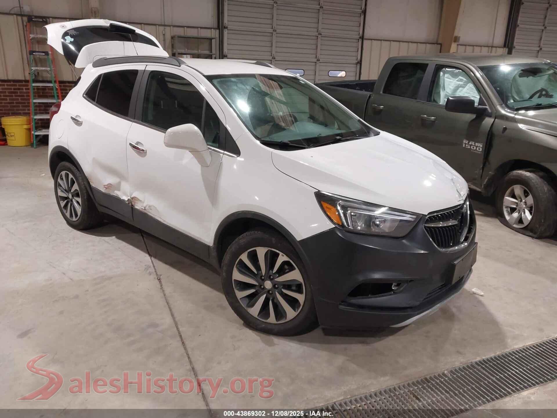 2022 BUICK ENCORE — VIN KL4CJASM1NB518737