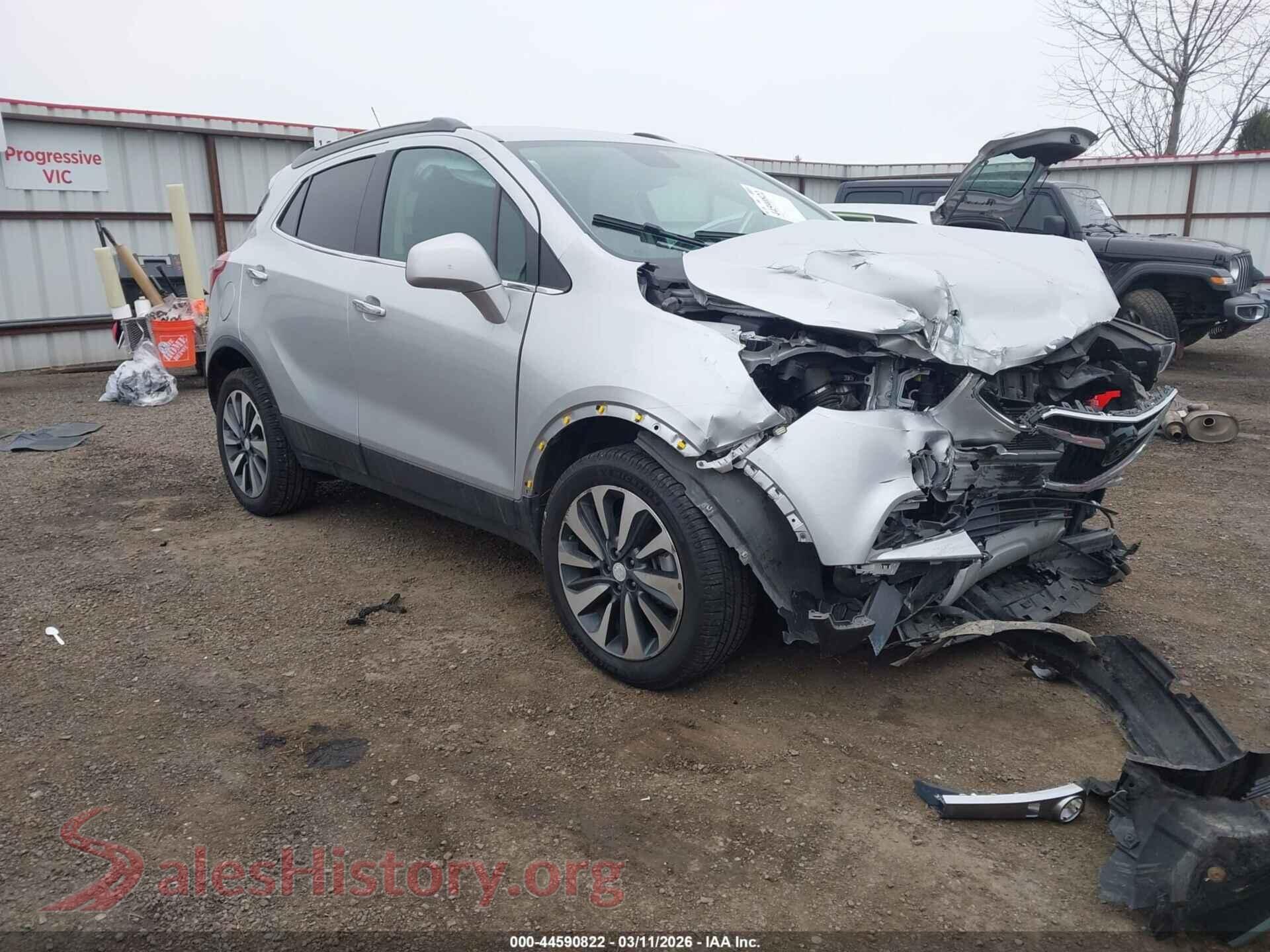 2021 BUICK ENCORE — VIN KL4CJESM2MB366506