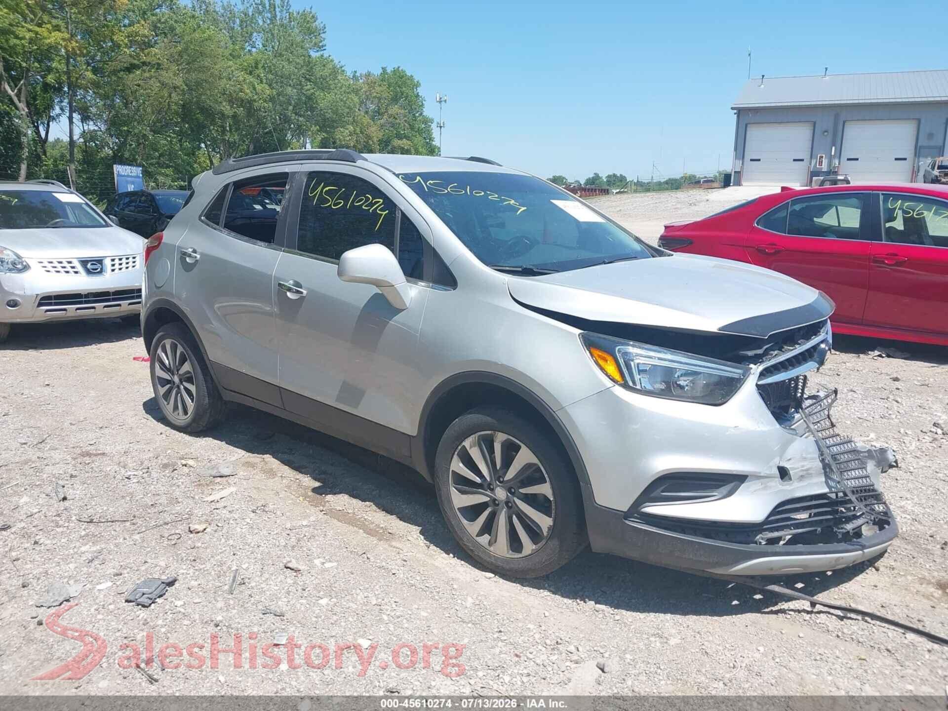 2022 BUICK ENCORE — VIN KL4CJESM6NB538862