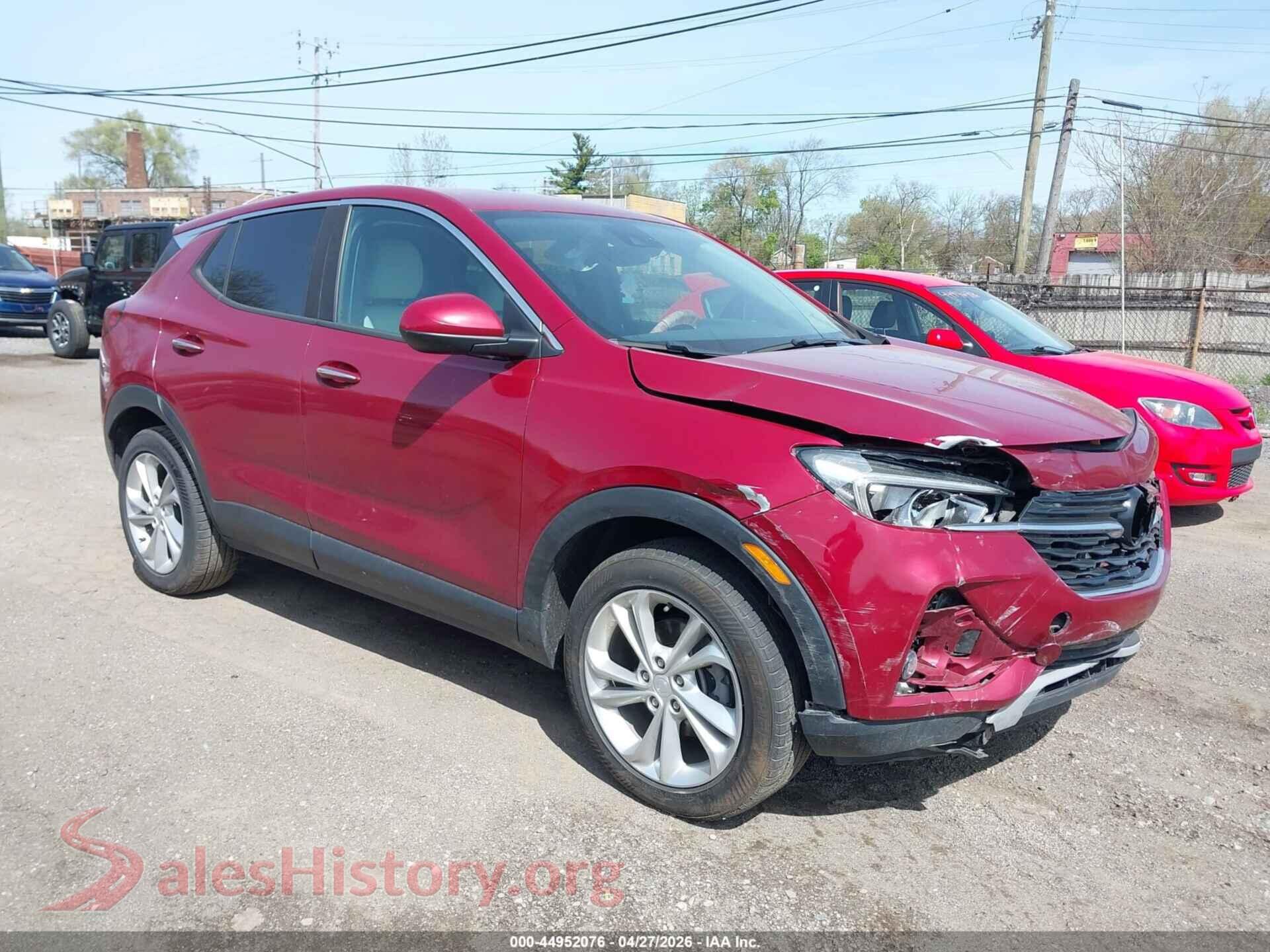 2021 BUICK ENCORE GX — VIN KL4MMBS23MB147207