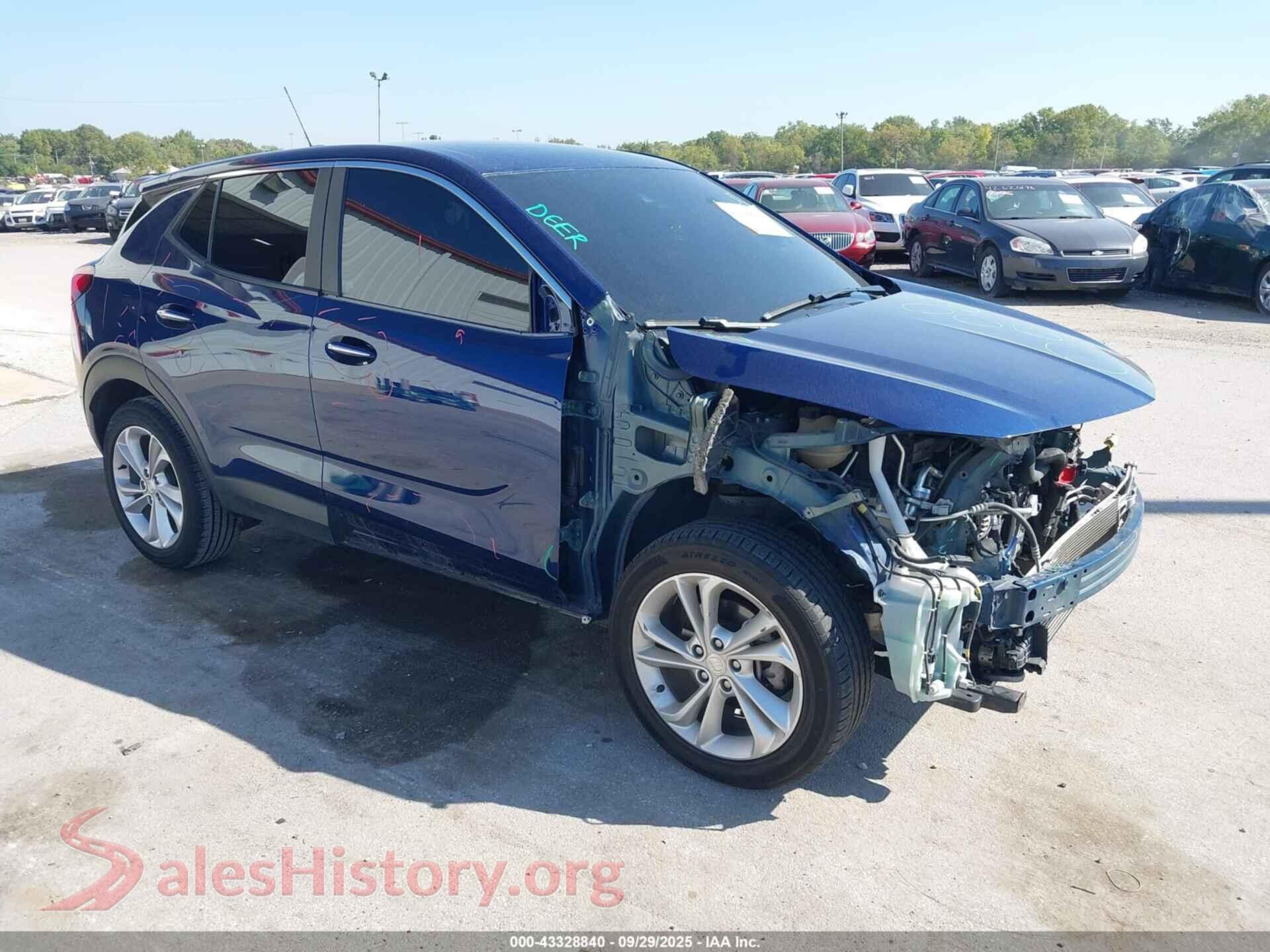 2022 BUICK ENCORE GX — VIN KL4MMBS23NB029045