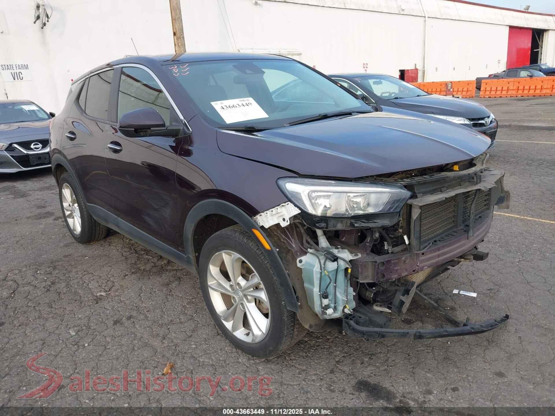 2021 BUICK ENCORE GX — VIN KL4MMBS29MB127172