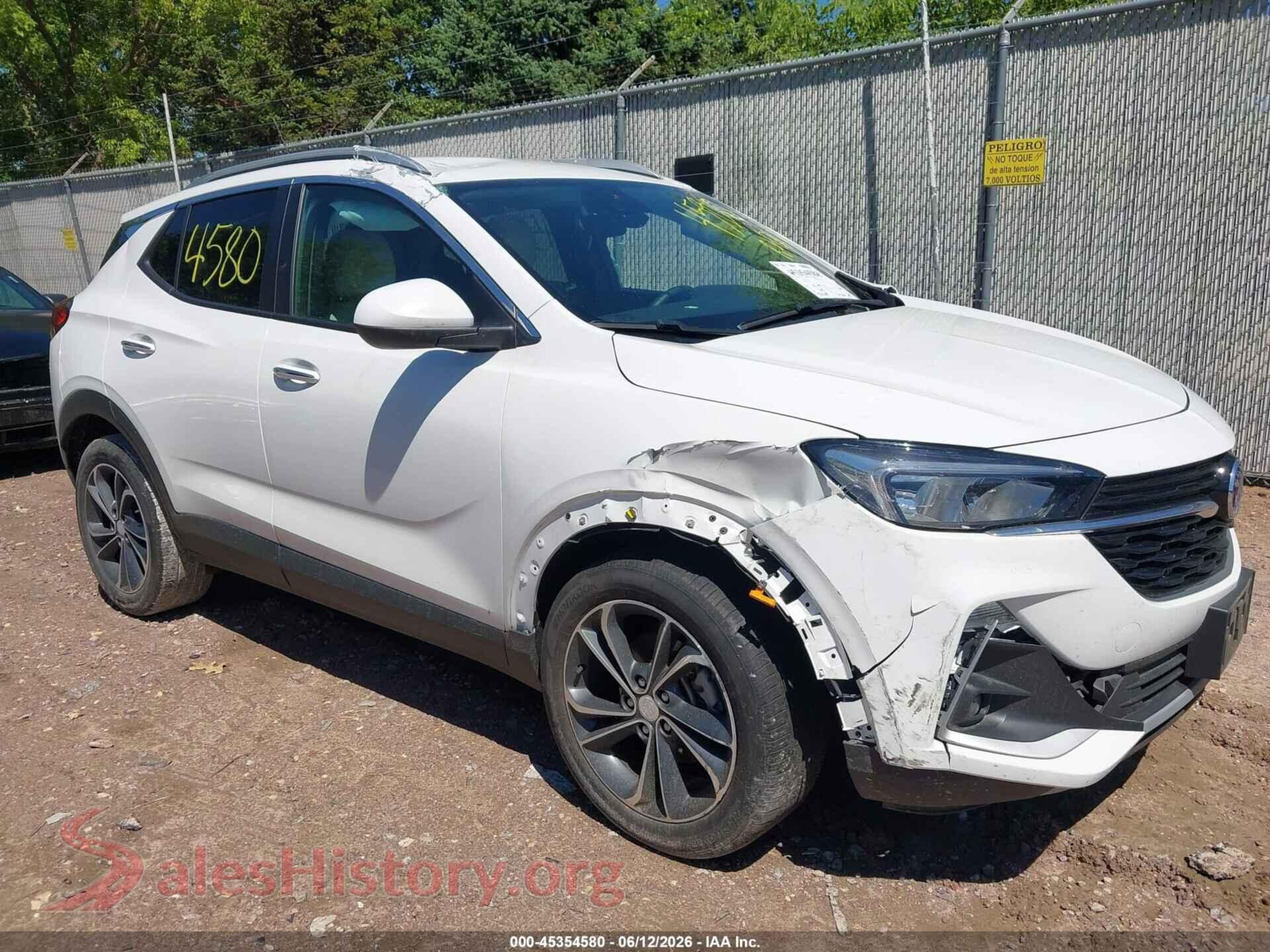 2022 BUICK ENCORE GX — VIN KL4MMDS22NB140939