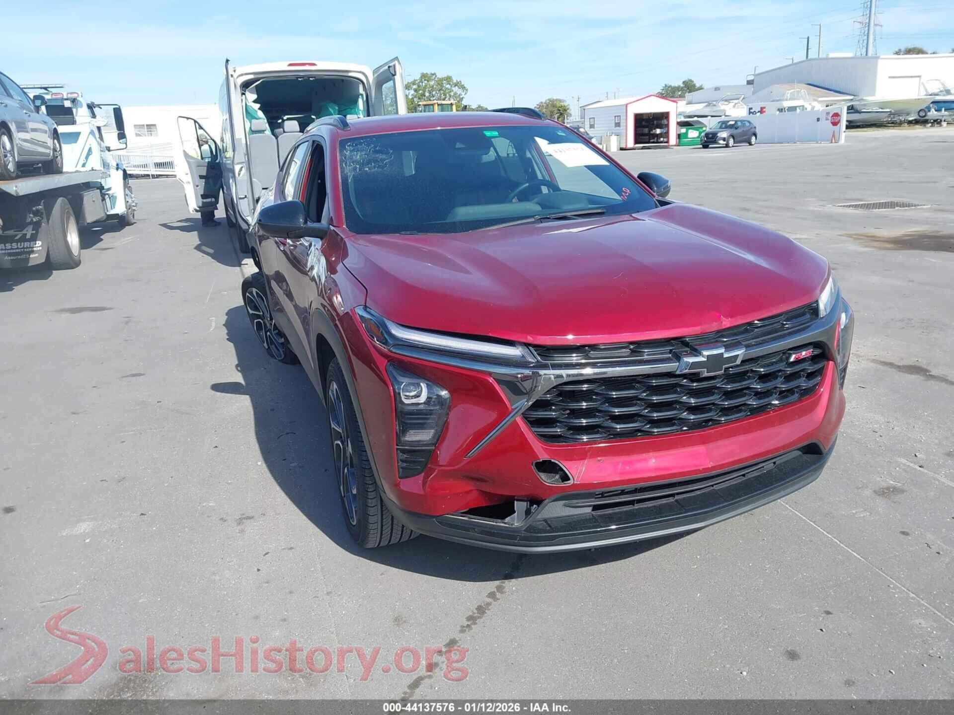 2025 CHEVROLET TRAX — VIN KL77LJEP1SC028826