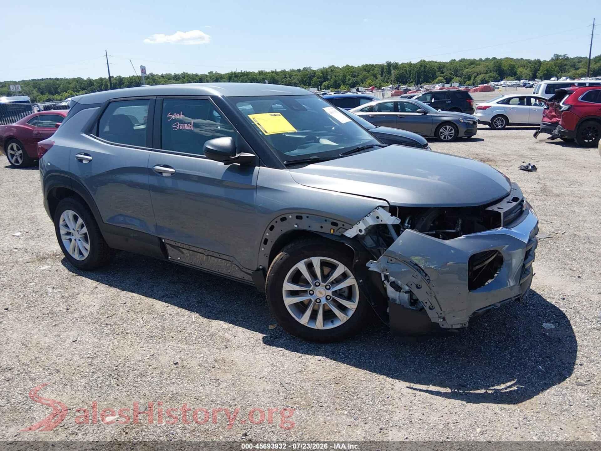 2021 CHEVROLET TRAILBLAZER — VIN KL79MMS20MB157892