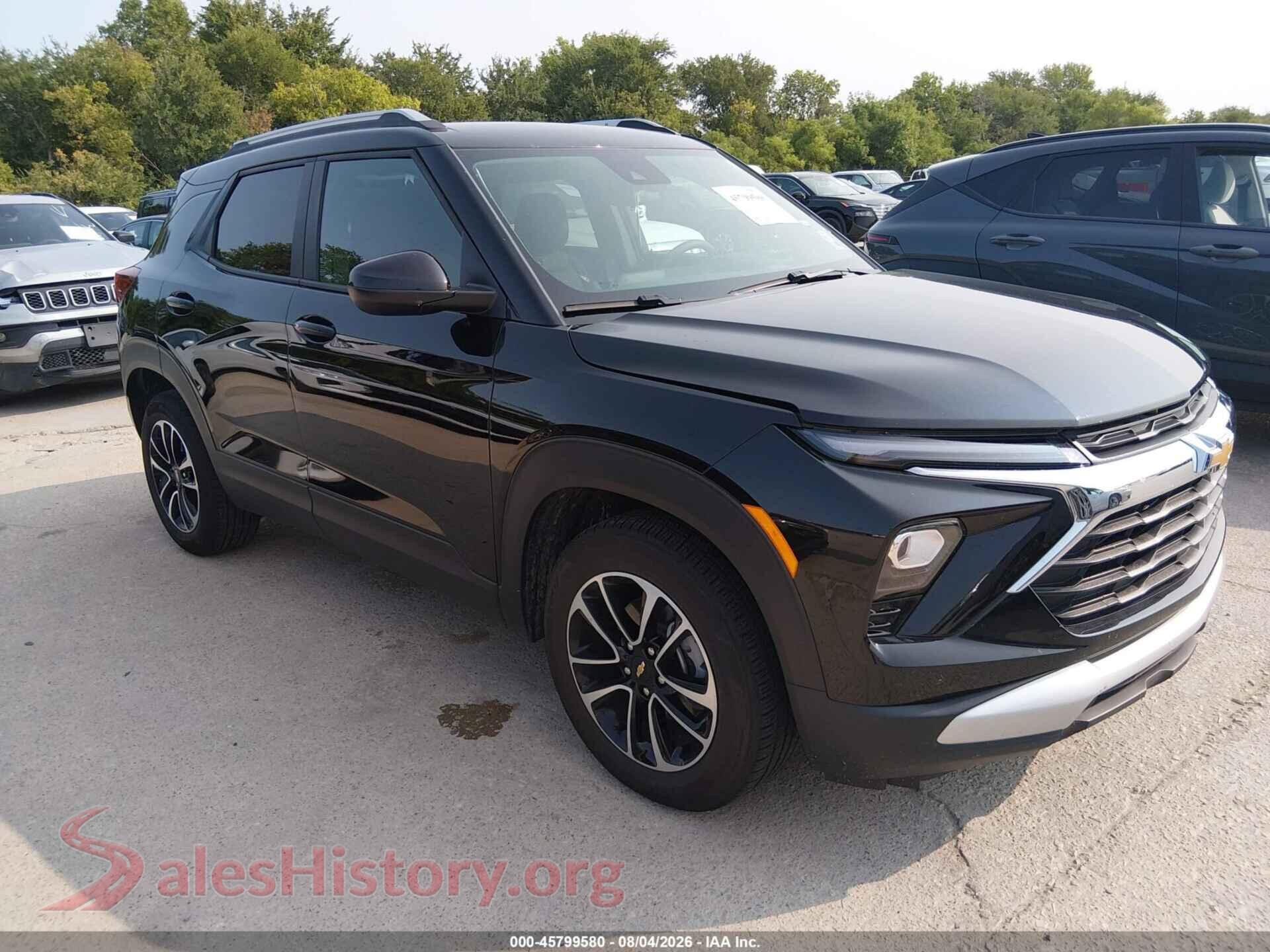 2026 CHEVROLET TRAILBLAZER — VIN KL79MPSL8TB118590