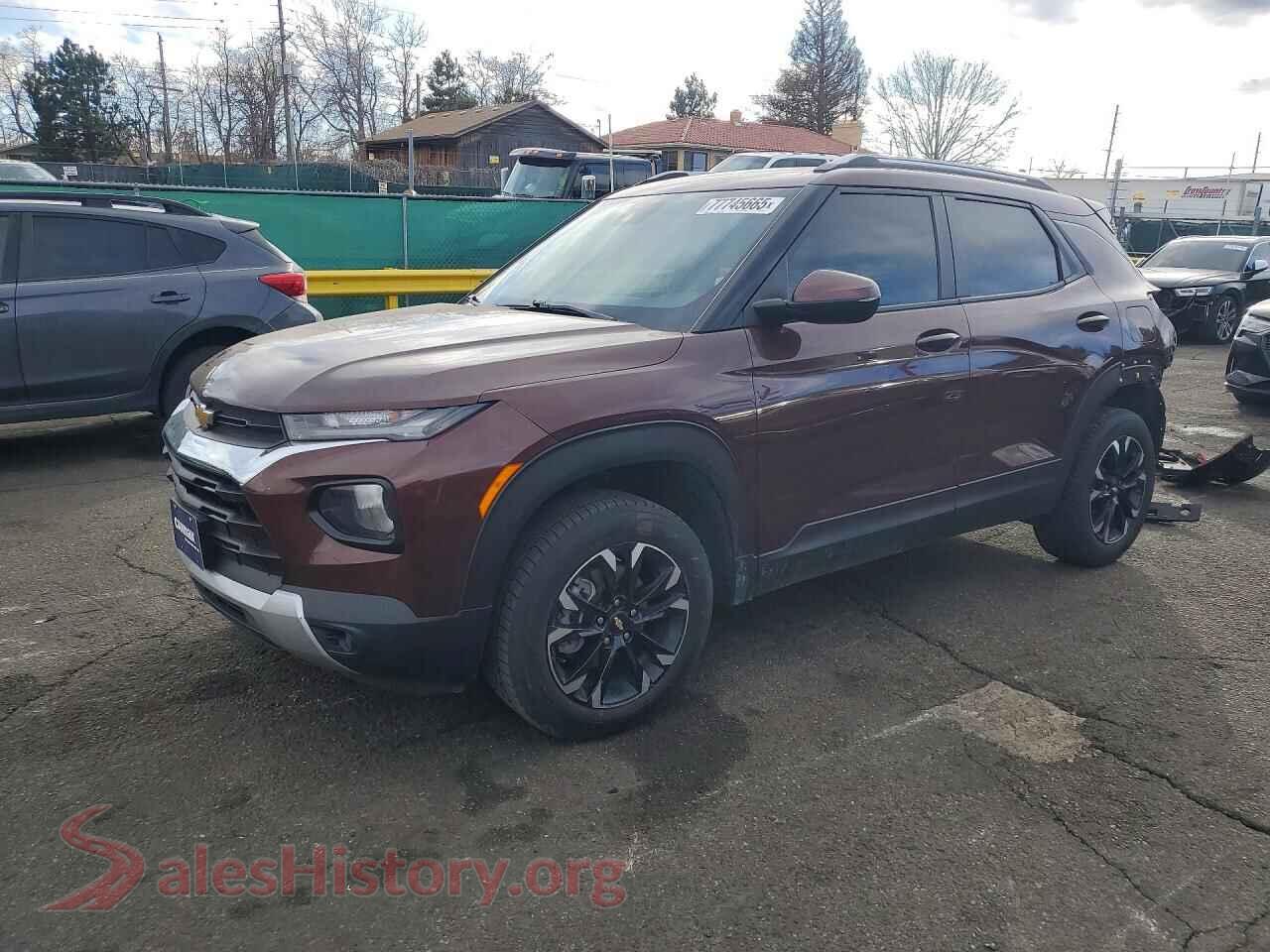 2022 CHEVROLET TRAILBLZR — VIN KL79MRSLXNB011233