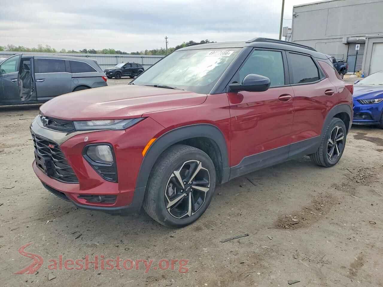 2022 CHEVROLET TRAILBLAZE — VIN KL79MUSLXNB133402