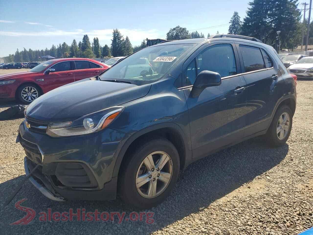 2021 CHEVROLET TRAX — VIN KL7CJPSB7MB325415