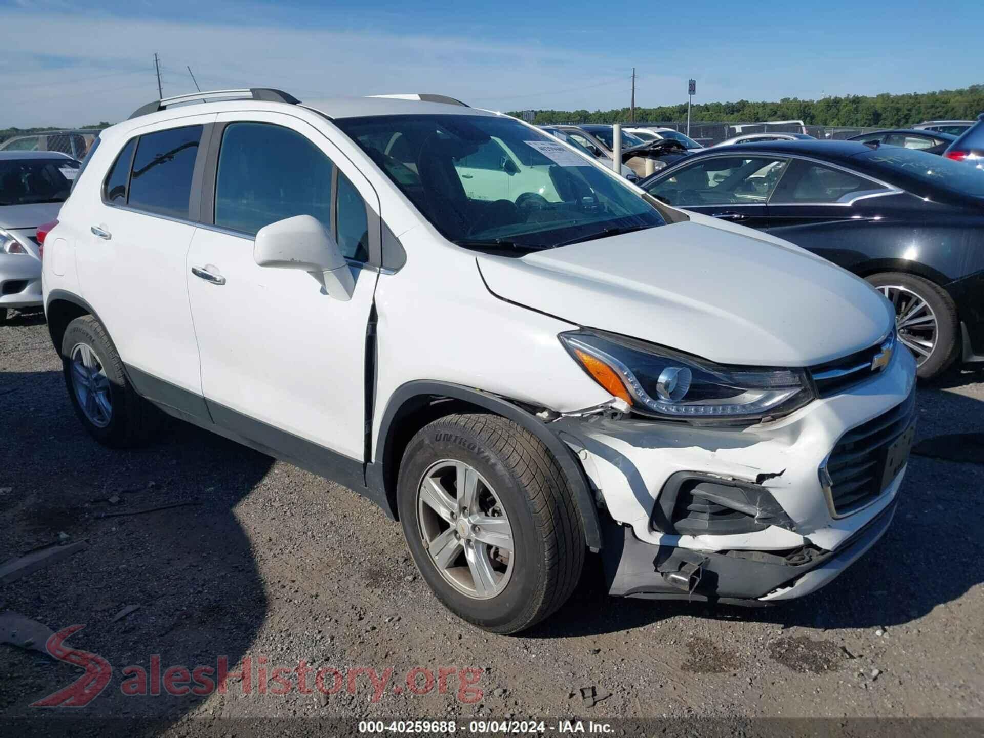 2018 CHEVROLET TRAX — VIN KL7CJPSBXJB713217