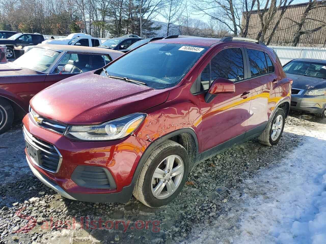 2022 CHEVROLET TRAX — VIN KL7CJPSM2NB530336