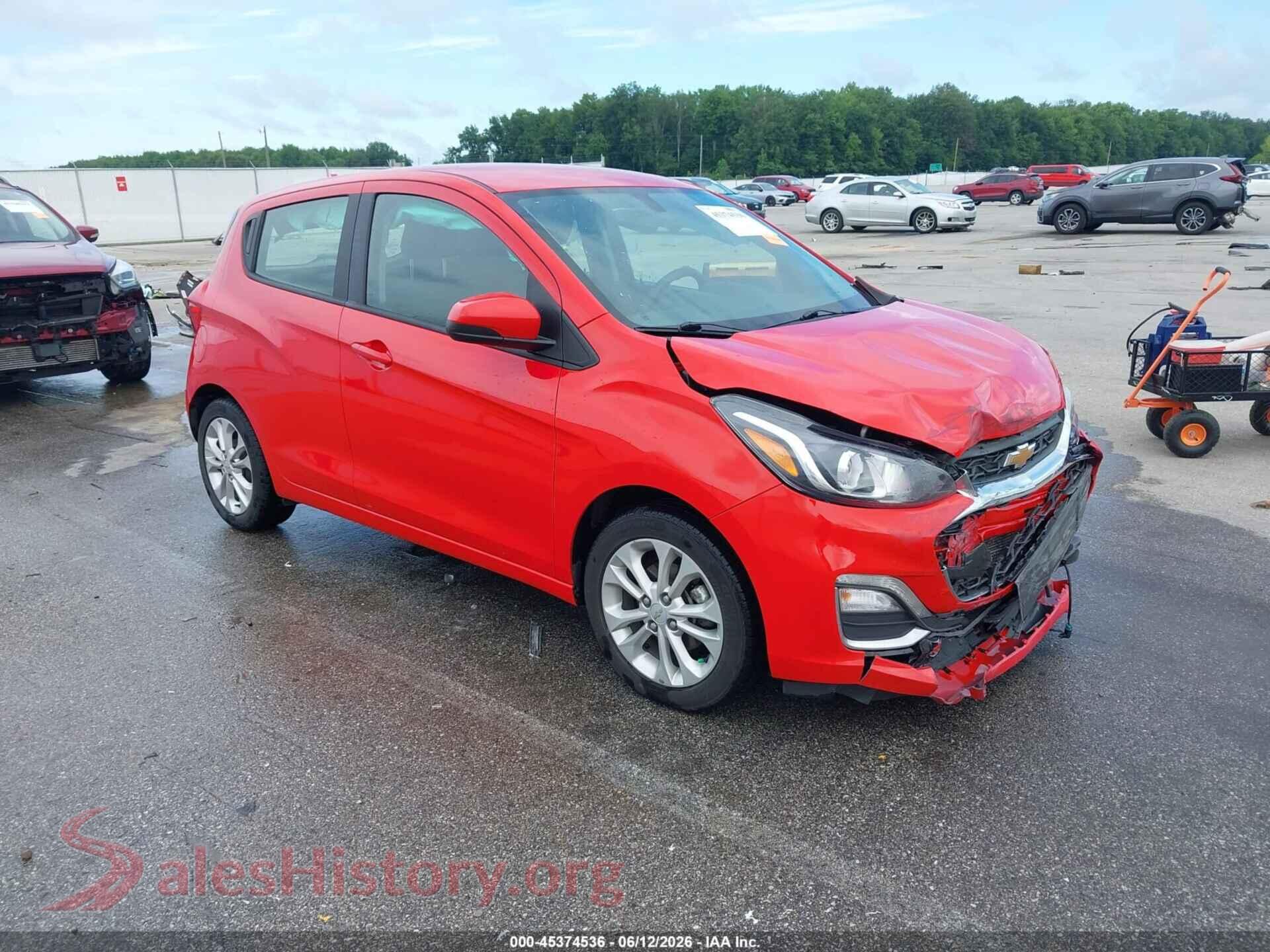 2021 CHEVROLET SPARK — VIN KL8CD6SA1MC228225