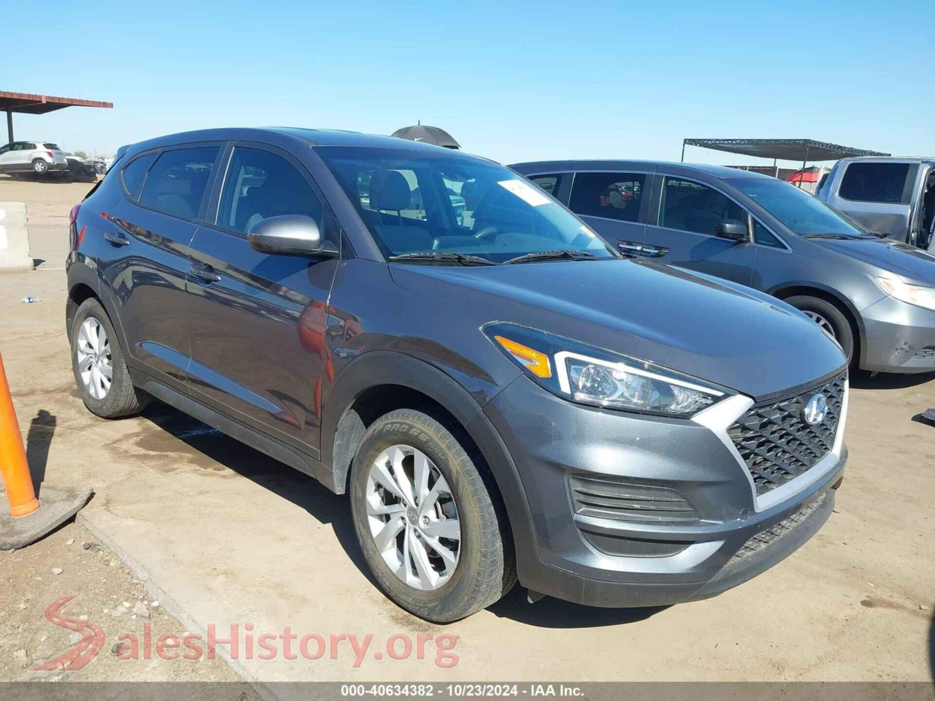 2019 HYUNDAI TUCSON — VIN KM8J23A41KU858330