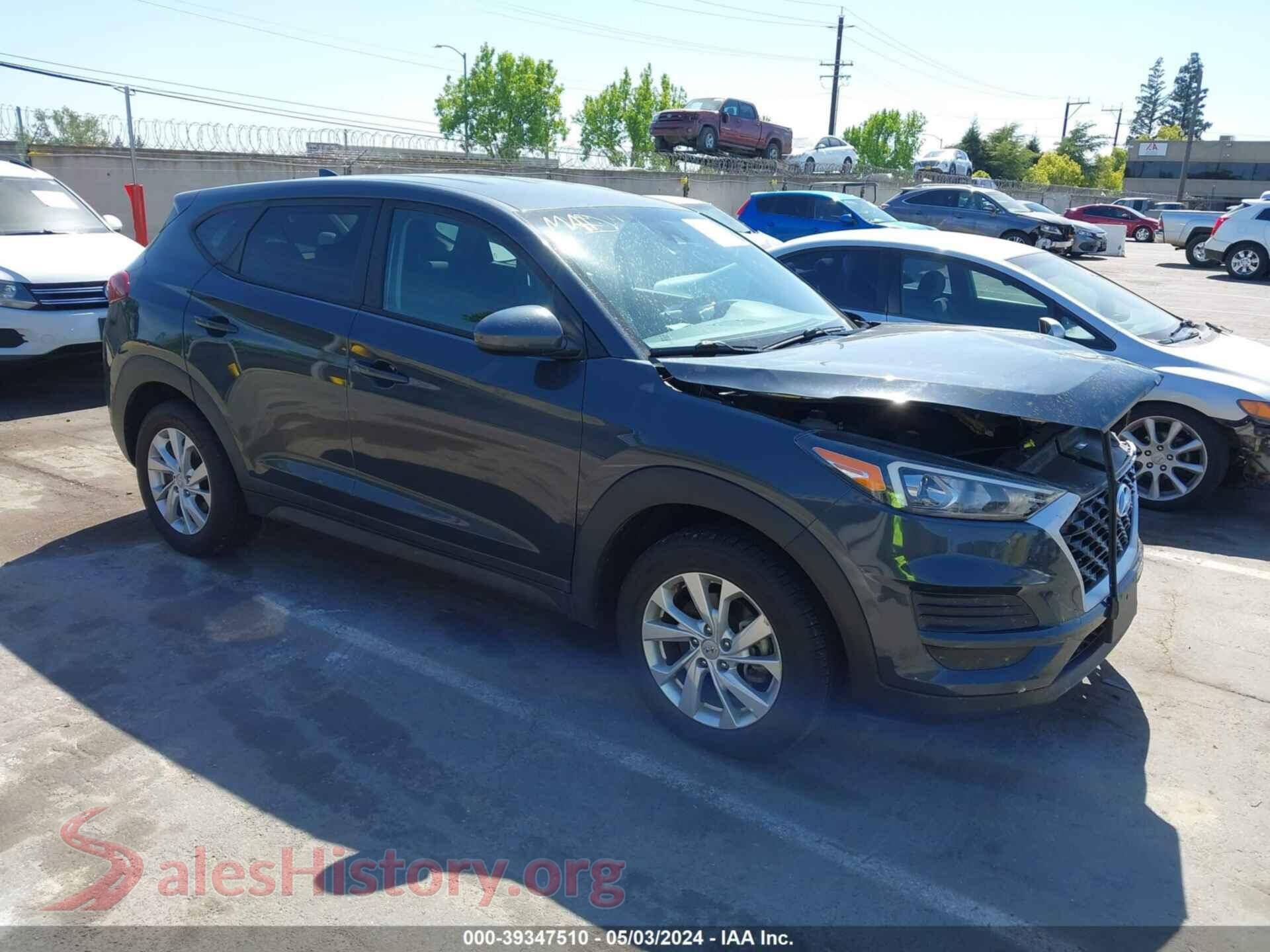 2019 HYUNDAI TUCSON — VIN KM8J2CA41KU923337