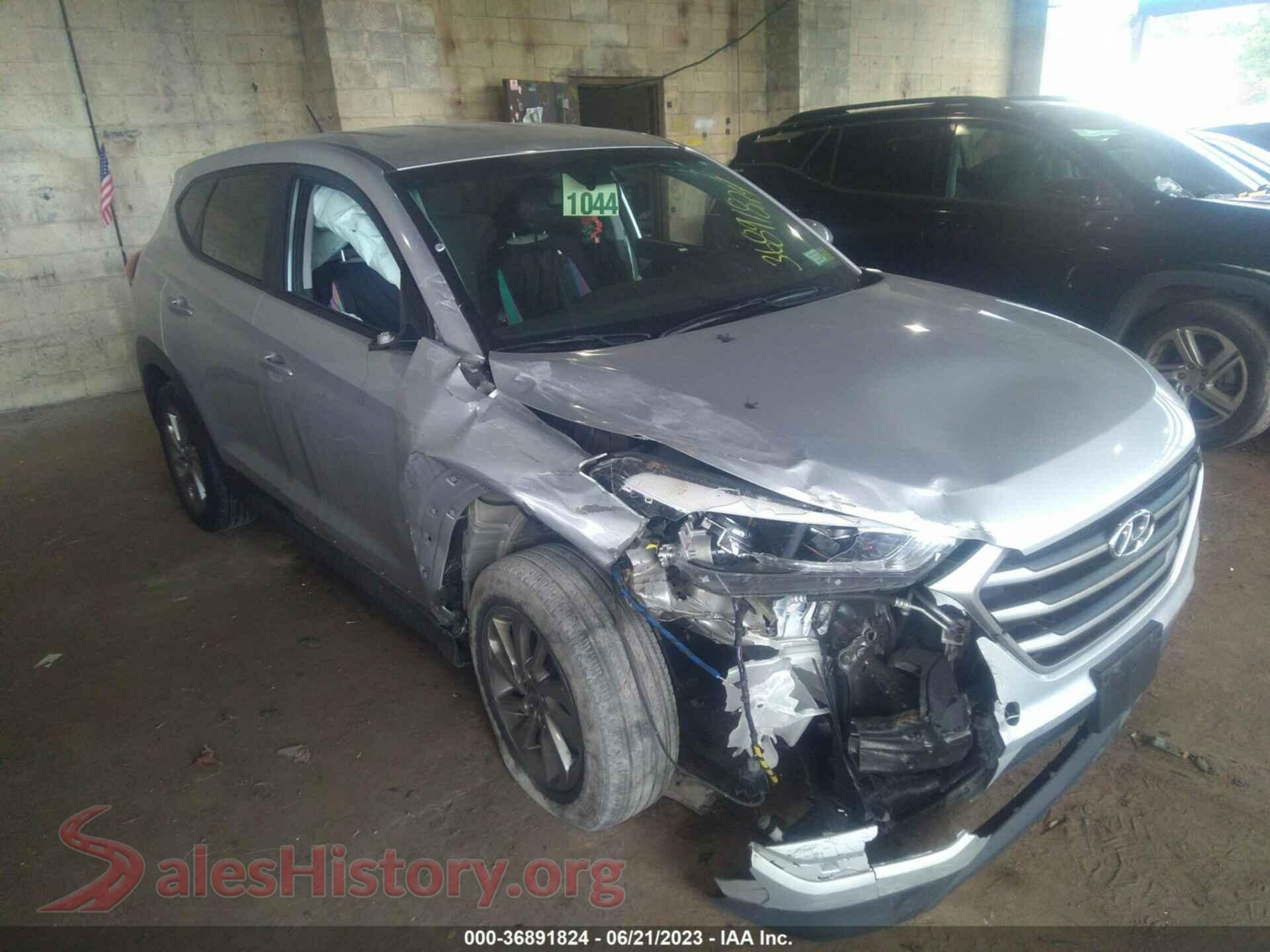 2018 HYUNDAI TUCSON — VIN KM8J2CA44JU659917