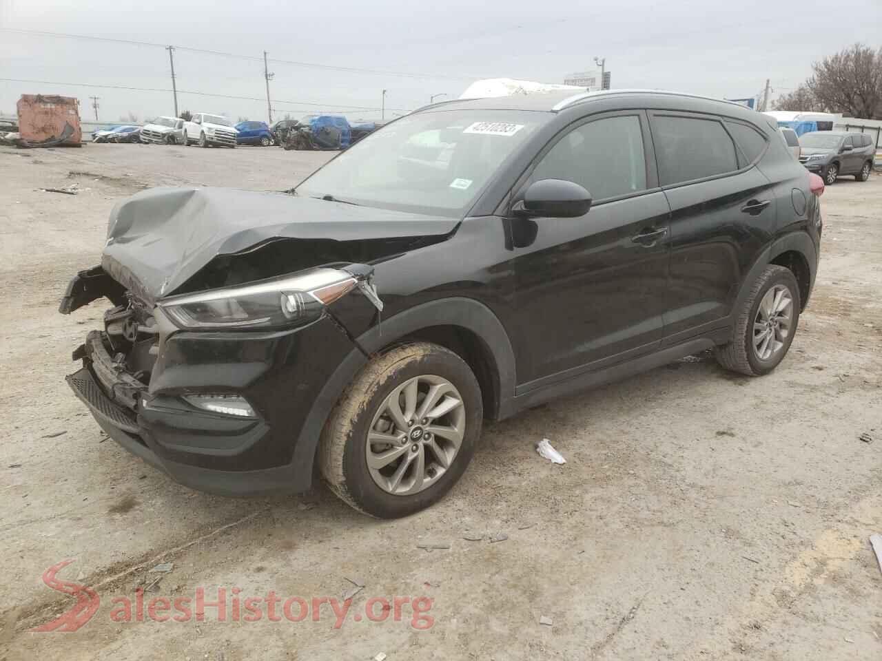 2016 HYUNDAI TUCSON — VIN KM8J33A43GU233402