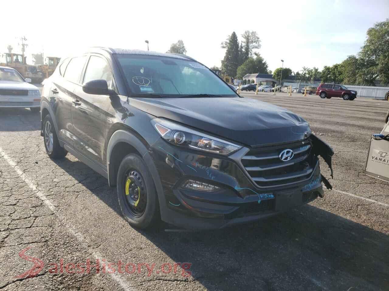 2016 HYUNDAI TUCSON — VIN KM8J33A4XGU045685
