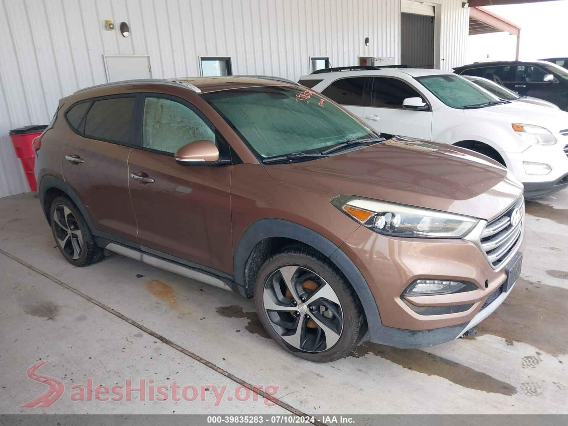 2017 HYUNDAI TUCSON — VIN KM8J3CA29HU473893