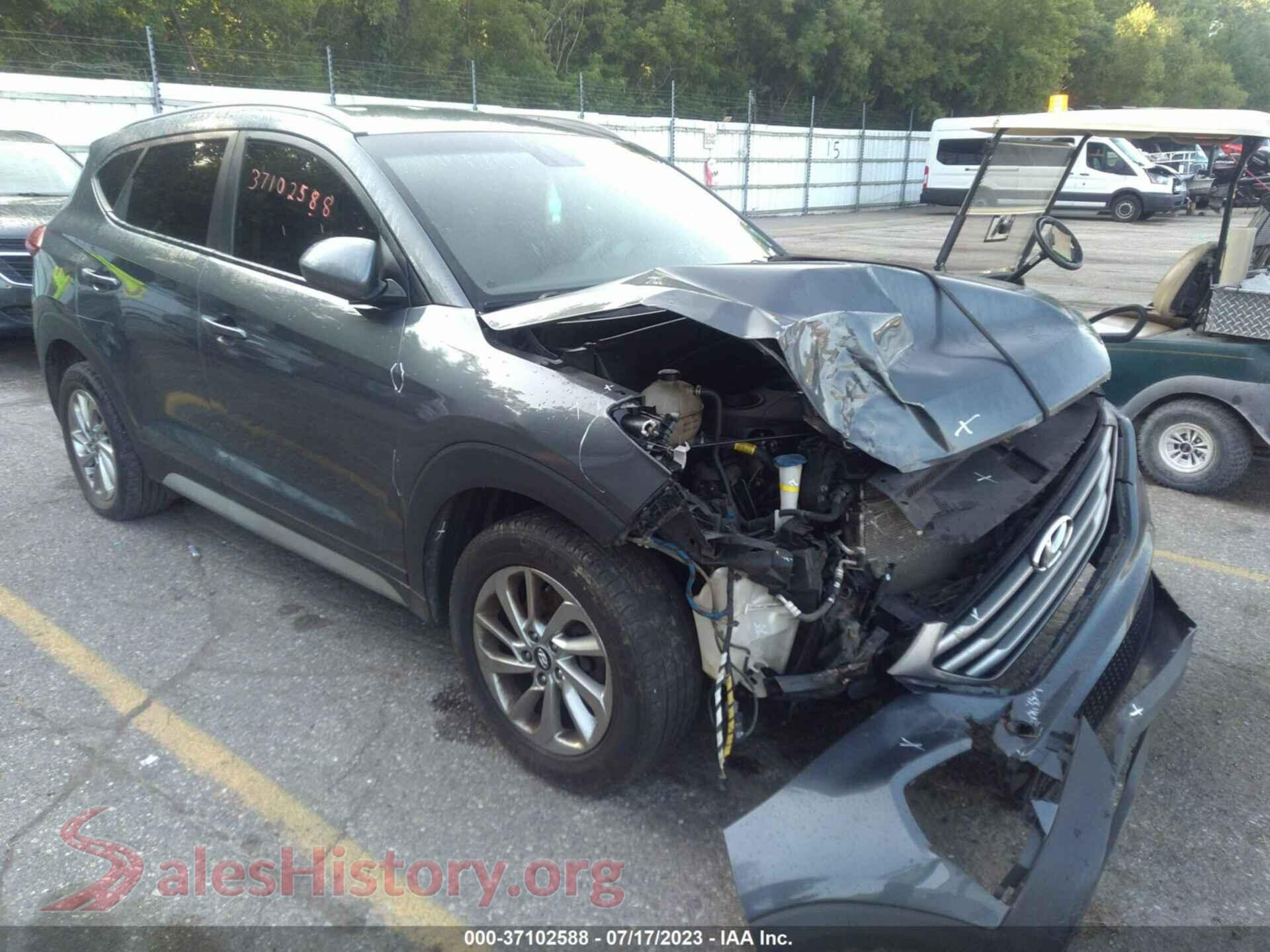 2018 HYUNDAI TUCSON — VIN KM8J3CA40JU716482