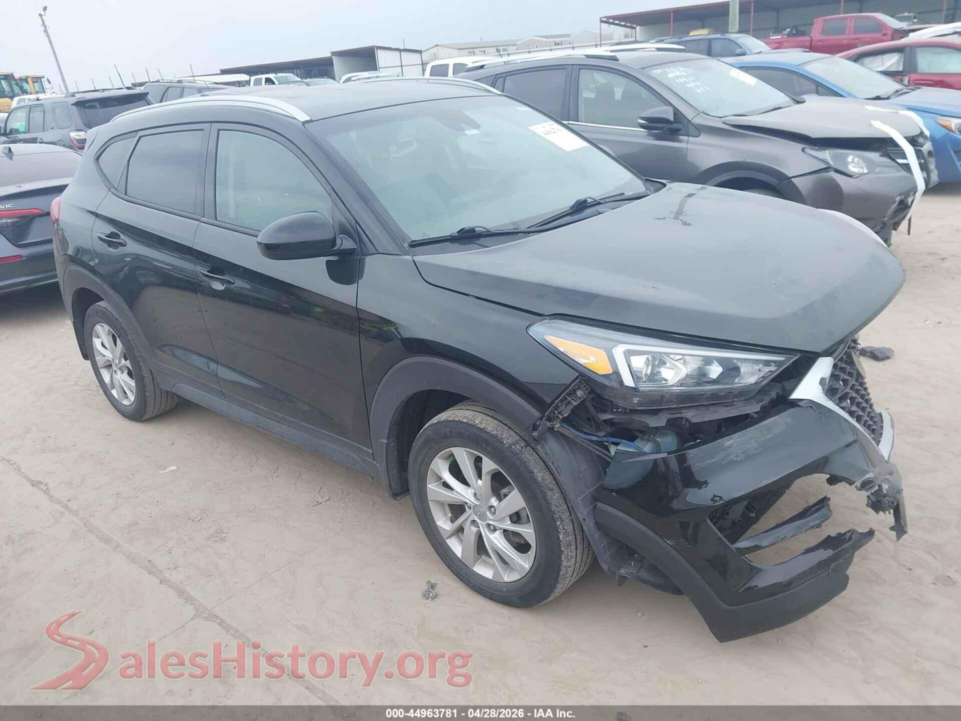 2021 HYUNDAI TUCSON — VIN KM8J3CA44MU299758