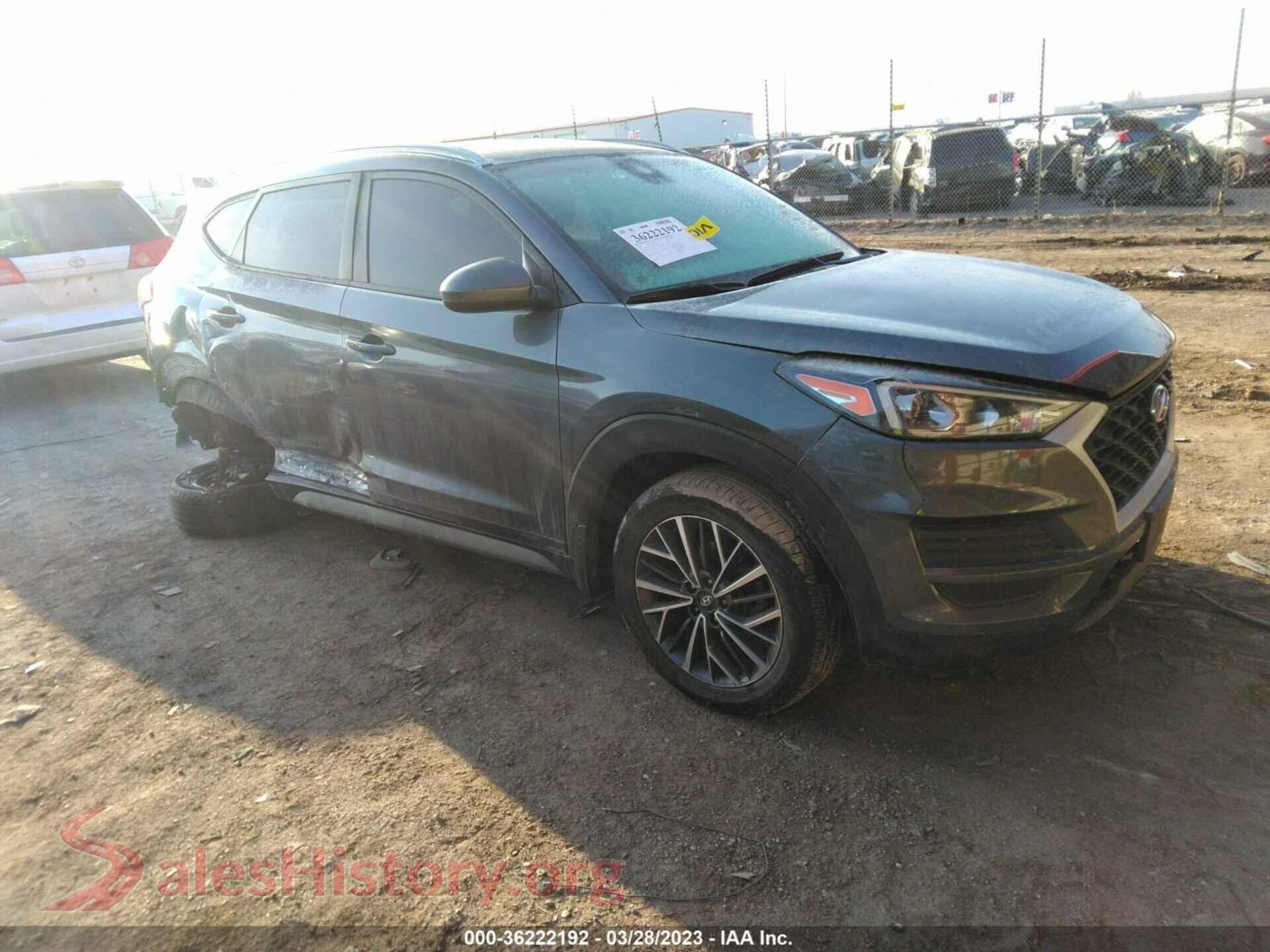 2019 HYUNDAI TUCSON — VIN KM8J3CAL4KU846600