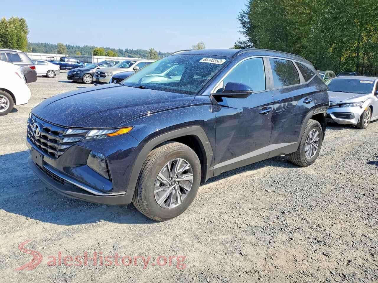 2022 HYUNDAI TUCSON — VIN KM8JBCA10NU082427