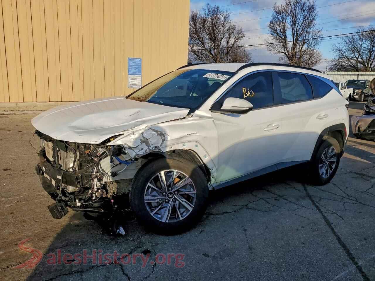 2022 HYUNDAI TUCSON — VIN KM8JBCA11NU037738