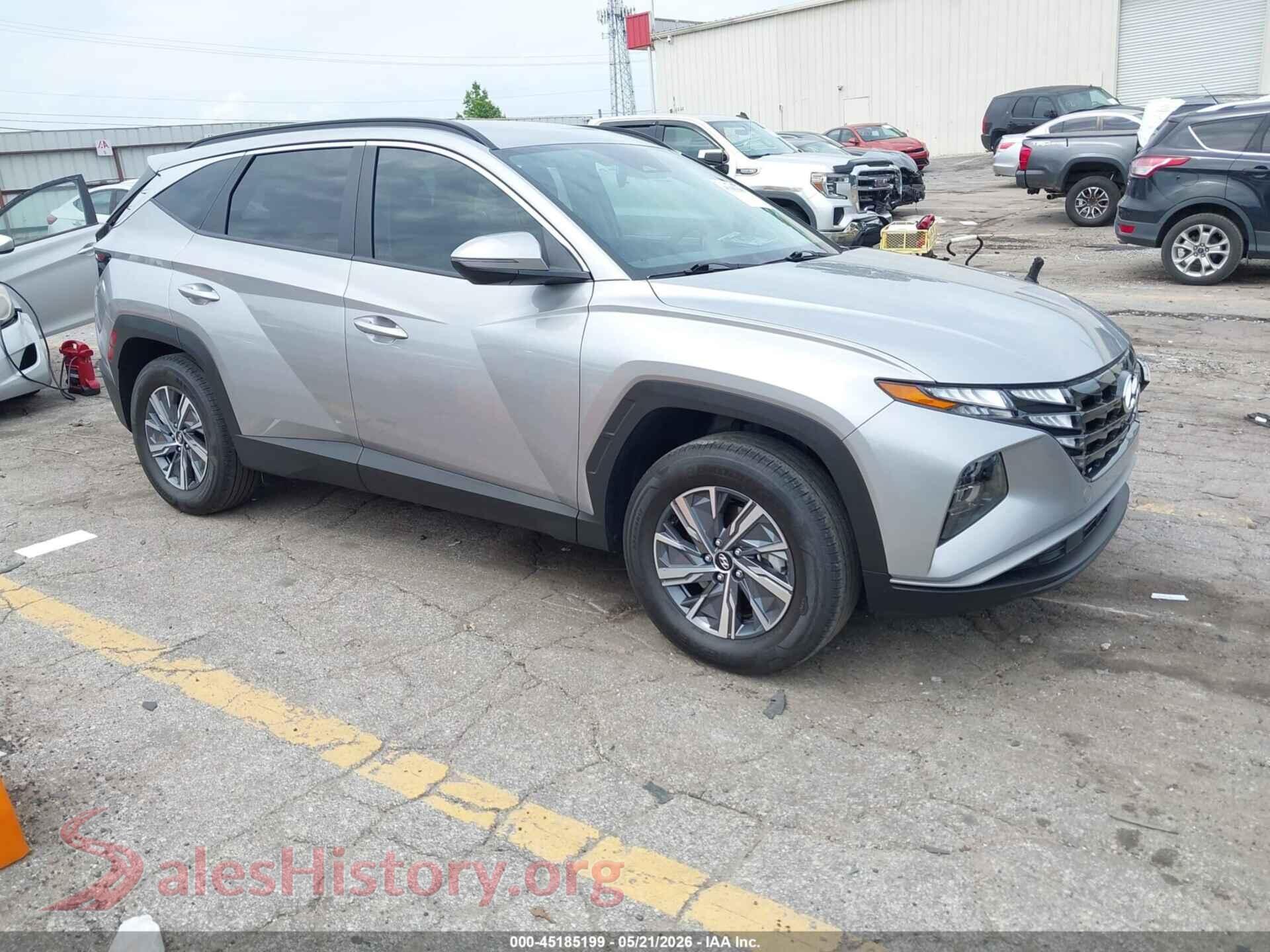 2023 HYUNDAI TUCSON HYBRID — VIN KM8JBCA12PU117391