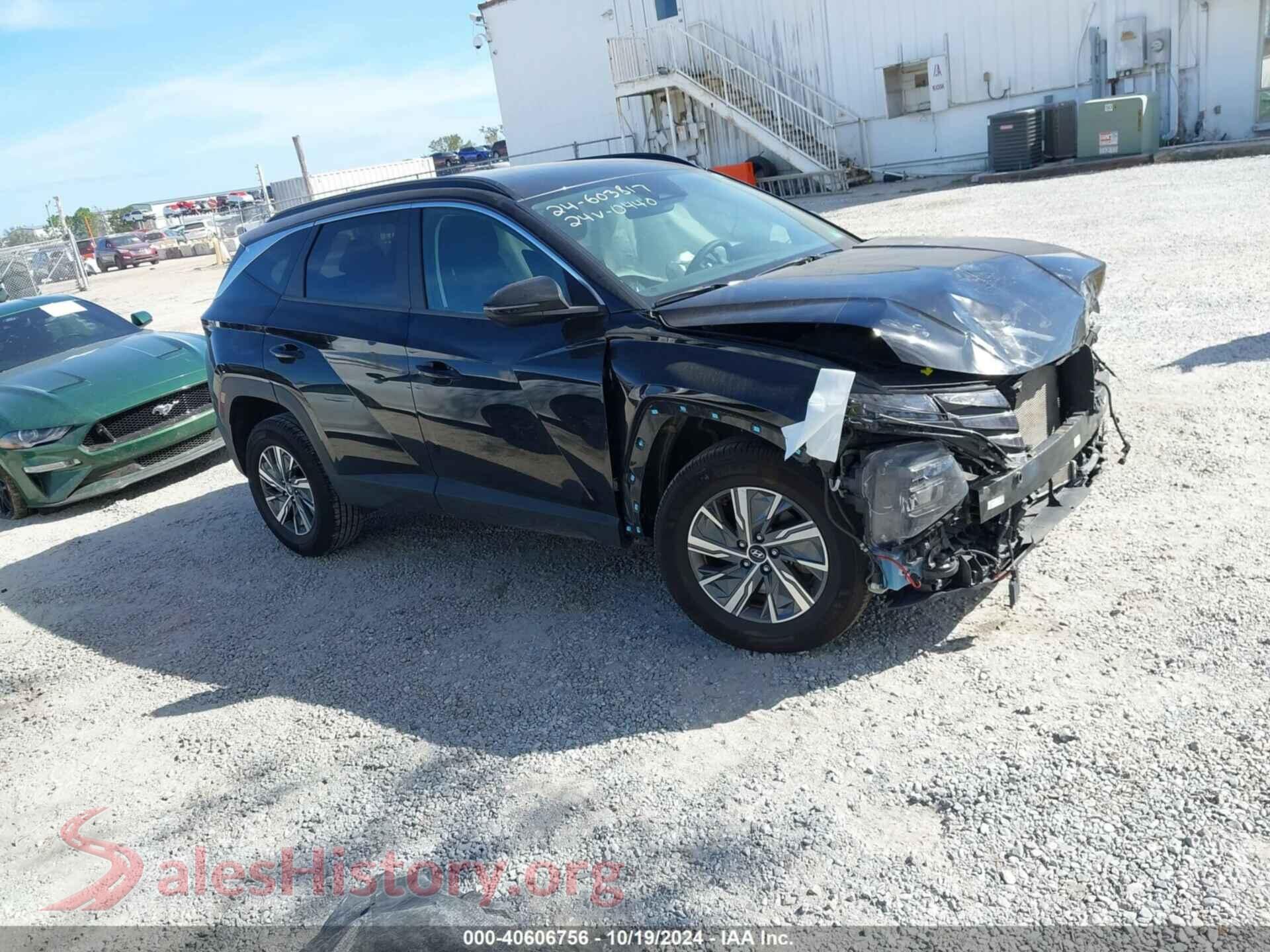 2022 HYUNDAI TUCSON HYBRID — VIN KM8JBCA16NU029389