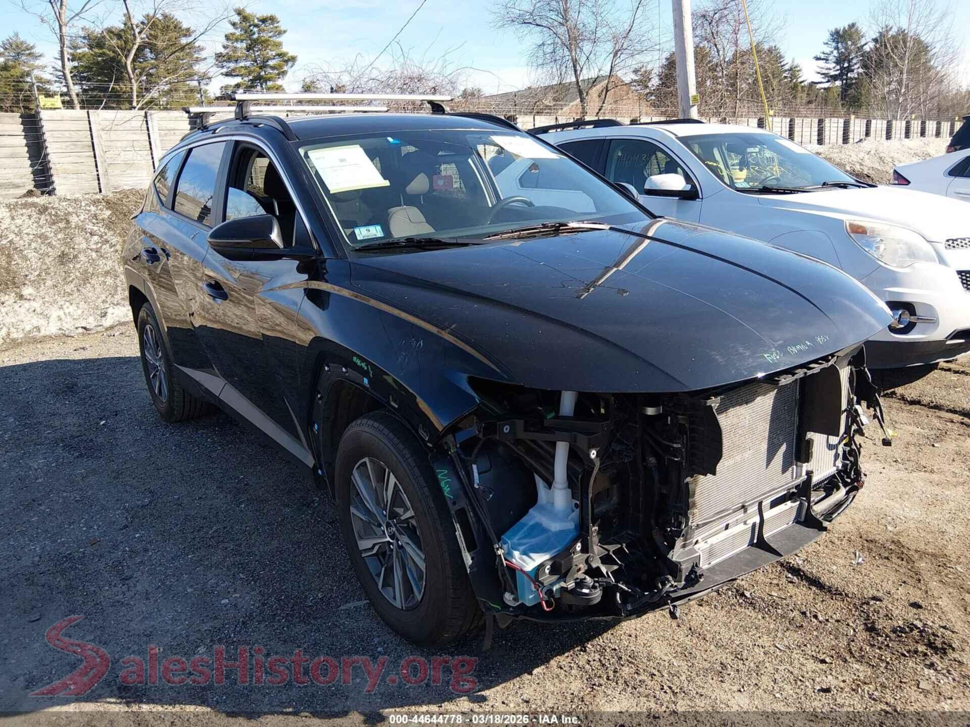 2022 HYUNDAI TUCSON HYBRID — VIN KM8JBCA17NU031068