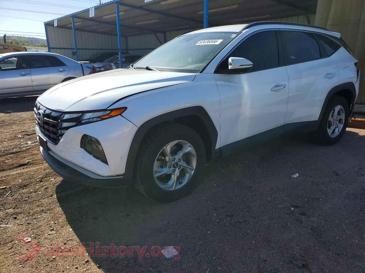 2022 HYUNDAI TUCSON — VIN KM8JBCAE7NU032594