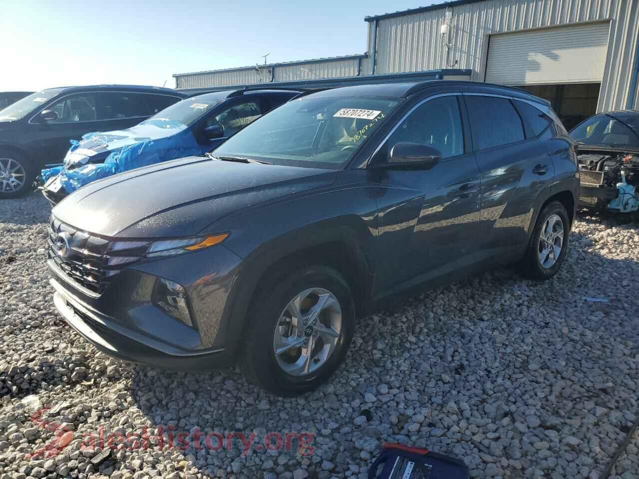2022 HYUNDAI TUCSON — VIN KM8JBCAEXNU032993