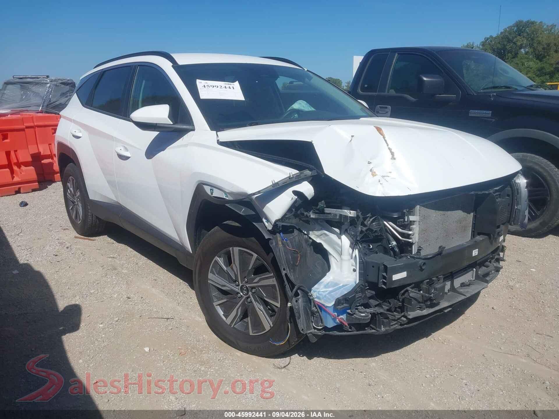 2024 HYUNDAI TUCSON HYBRID — VIN KM8JBCD16RU199933