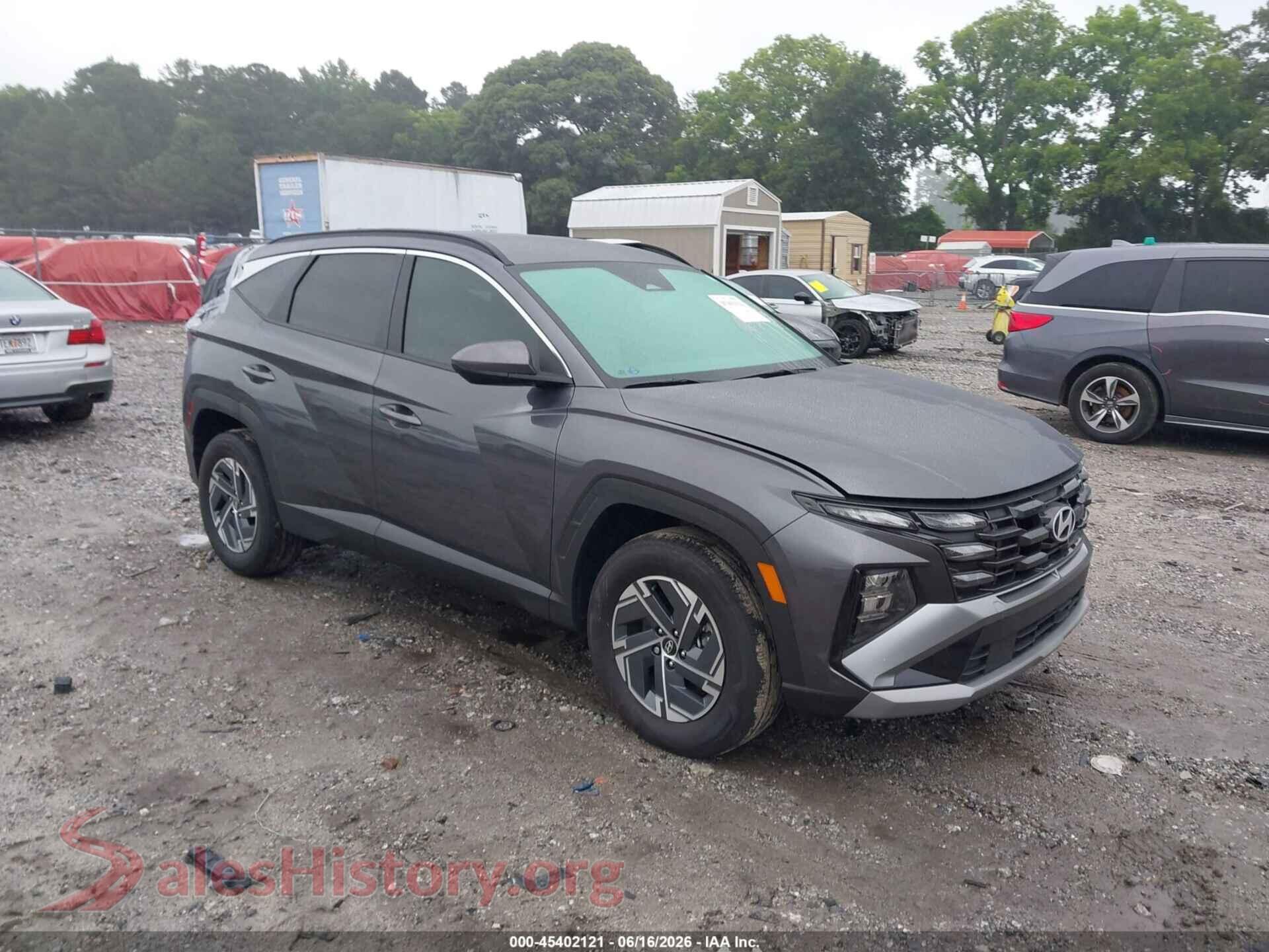 2025 HYUNDAI TUCSON HYBRID — VIN KM8JBDD15SU287013
