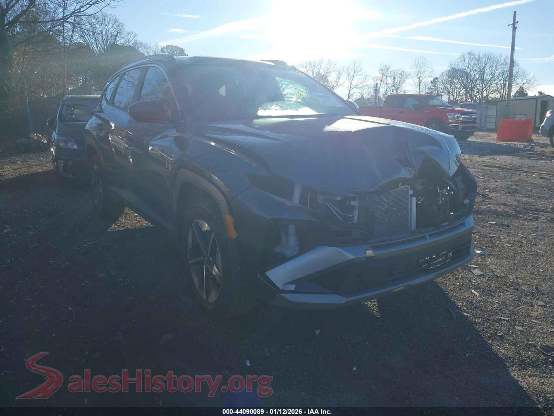 2025 HYUNDAI TUCSON HYBRID — VIN KM8JCDD12SU248263