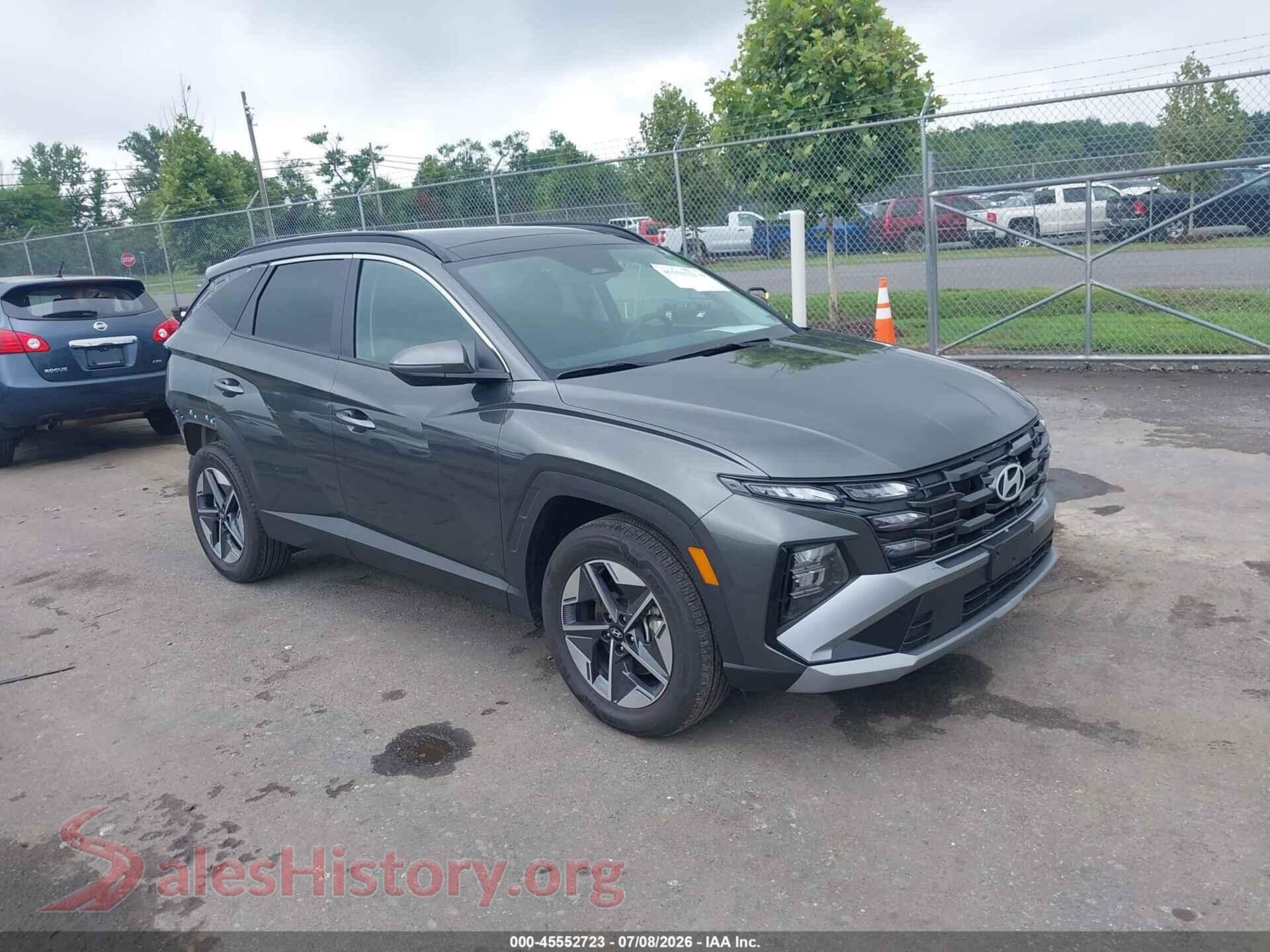 2025 HYUNDAI TUCSON HYBRID — VIN KM8JCDD15SU341942