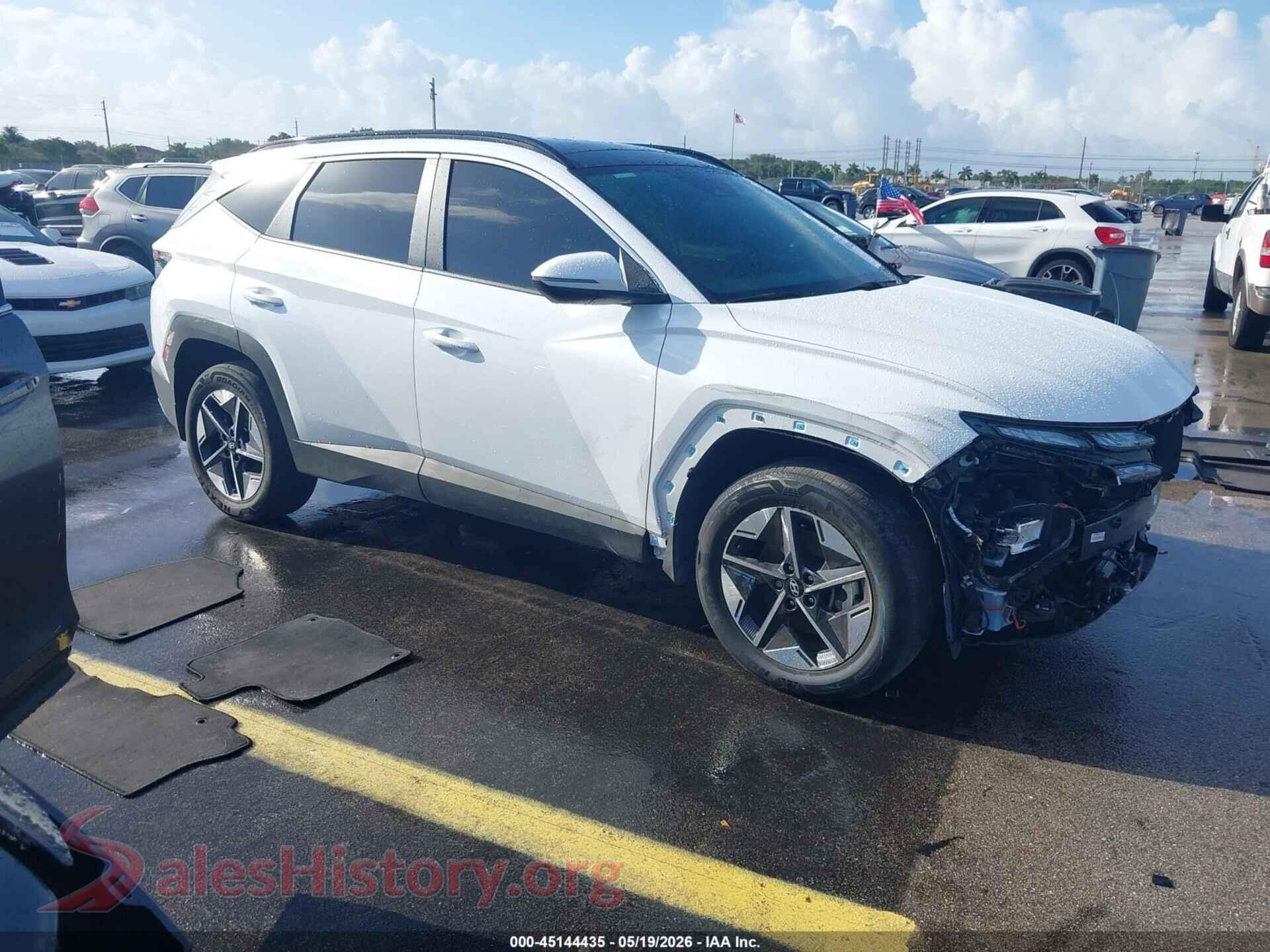 2025 HYUNDAI TUCSON HYBRID — VIN KM8JCDD16SU362833