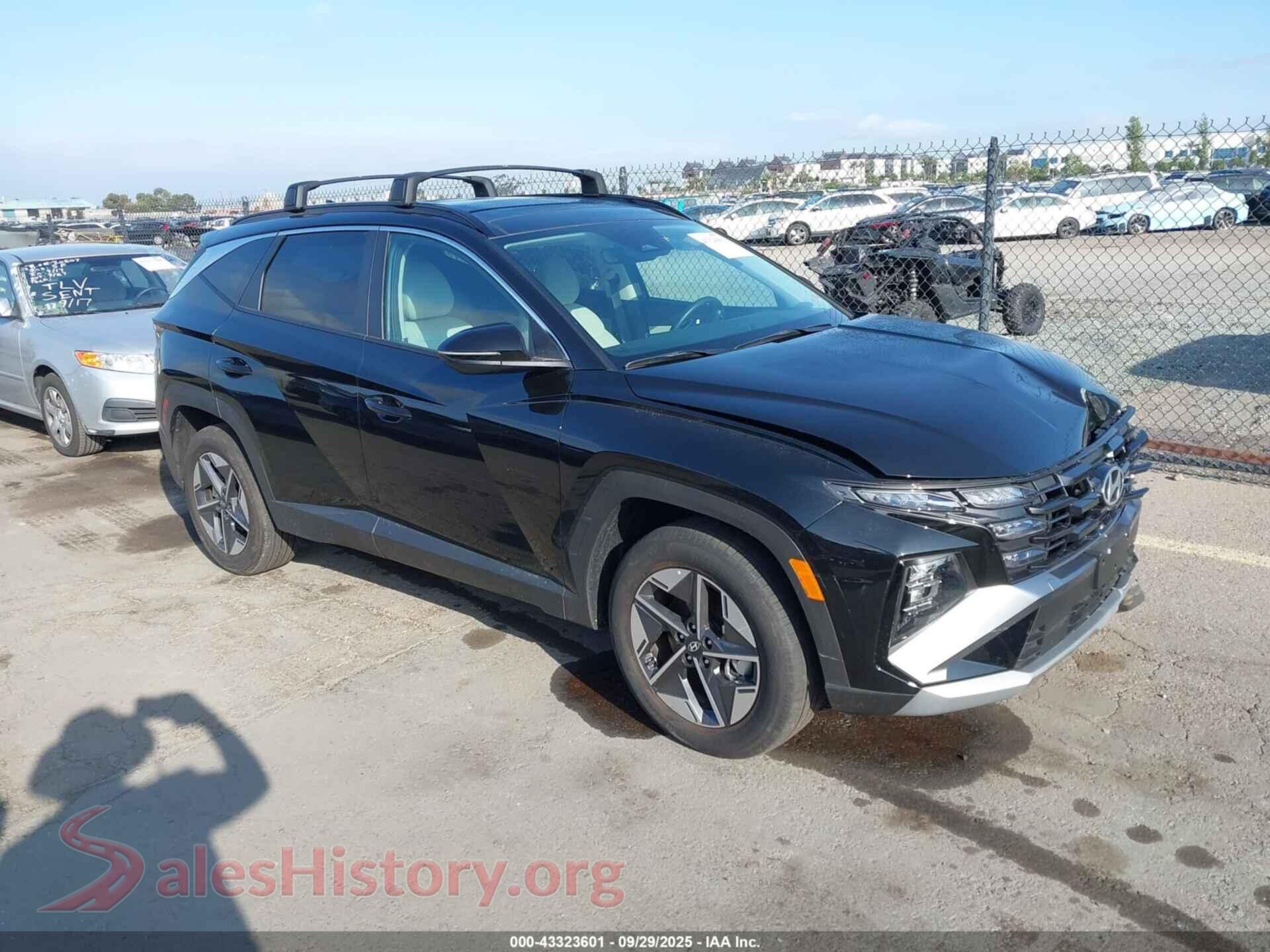 2025 HYUNDAI TUCSON HYBRID — VIN KM8JCDD18SU307428