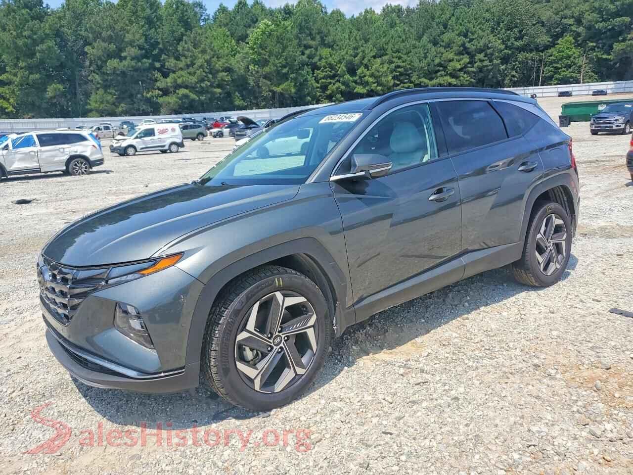 2022 HYUNDAI TUCSON — VIN KM8JECA10NU070351