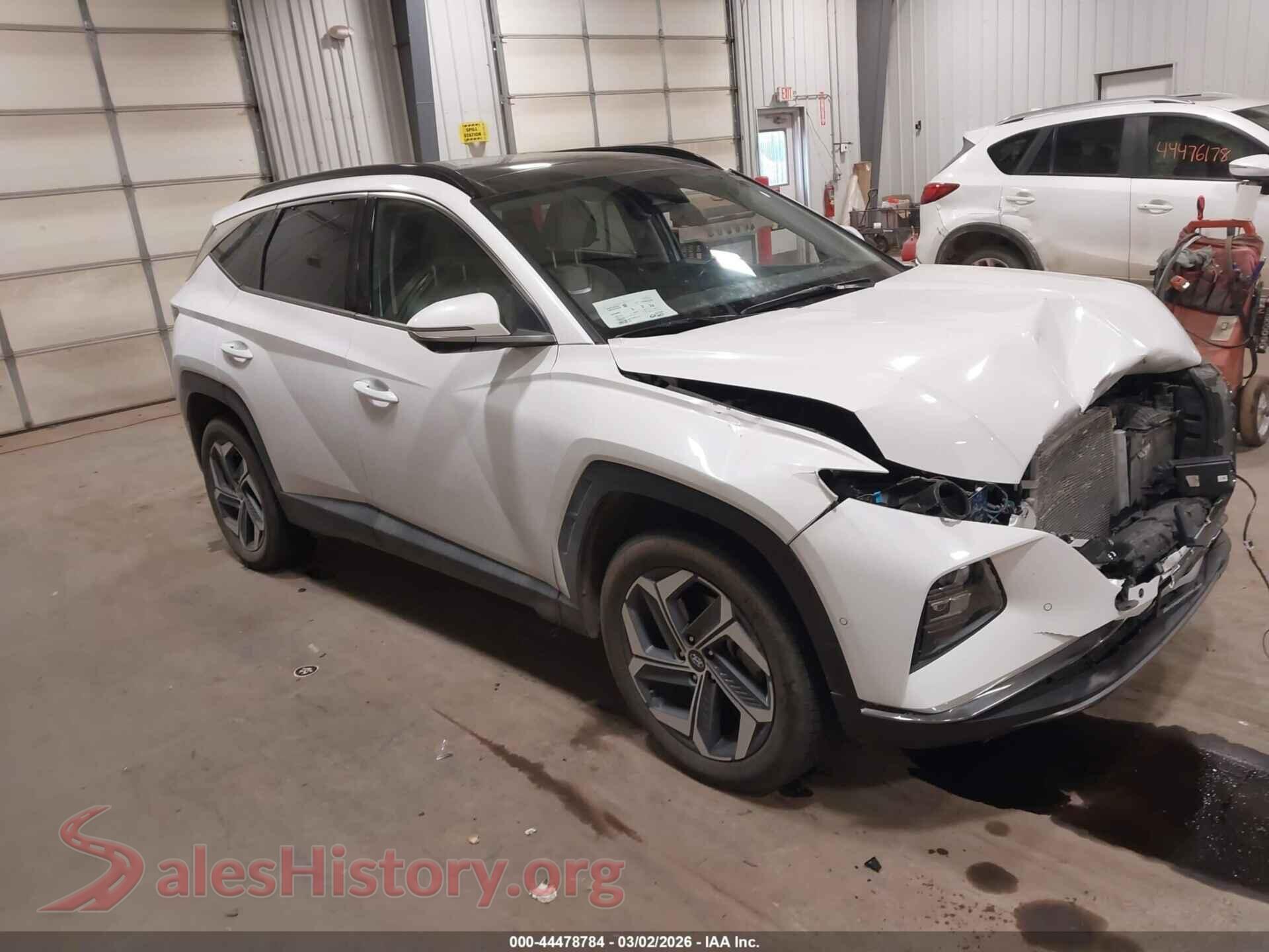 2022 HYUNDAI TUCSON HYBRID — VIN KM8JECA12NU014783