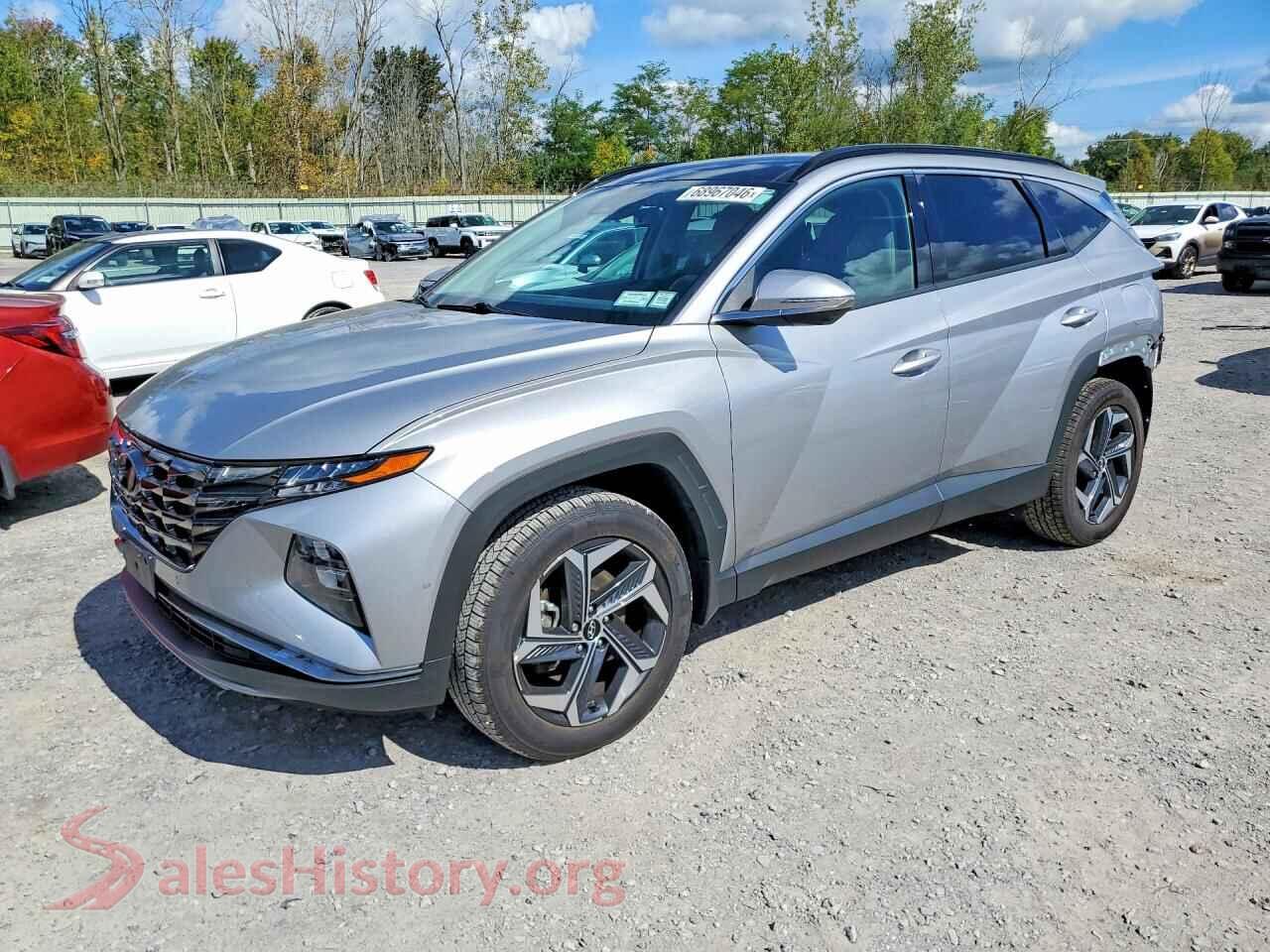 2022 HYUNDAI TUCSON — VIN KM8JECA13NU078332