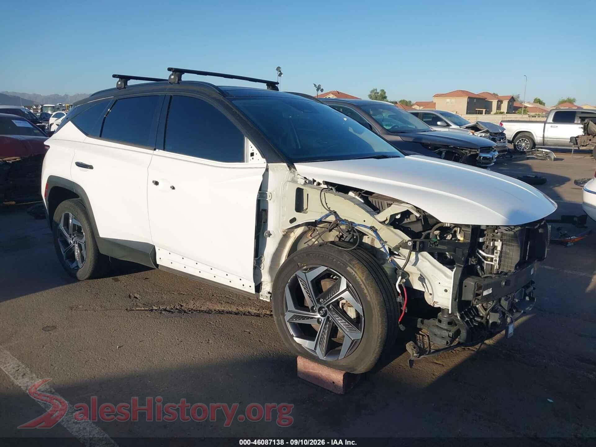 2022 HYUNDAI TUCSON HYBRID — VIN KM8JECA14NU033867