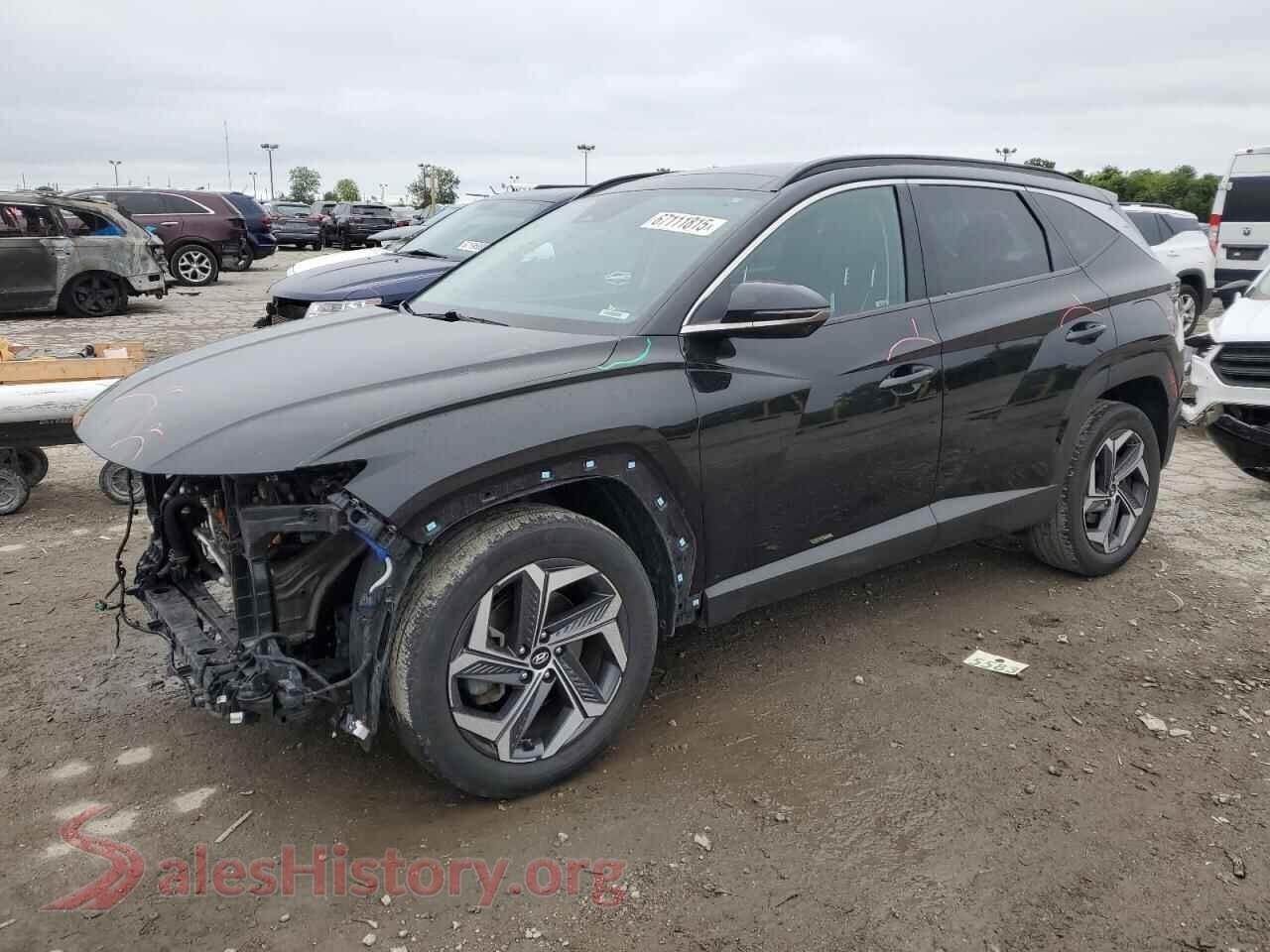 2022 HYUNDAI TUCSON — VIN KM8JECA15NU031335
