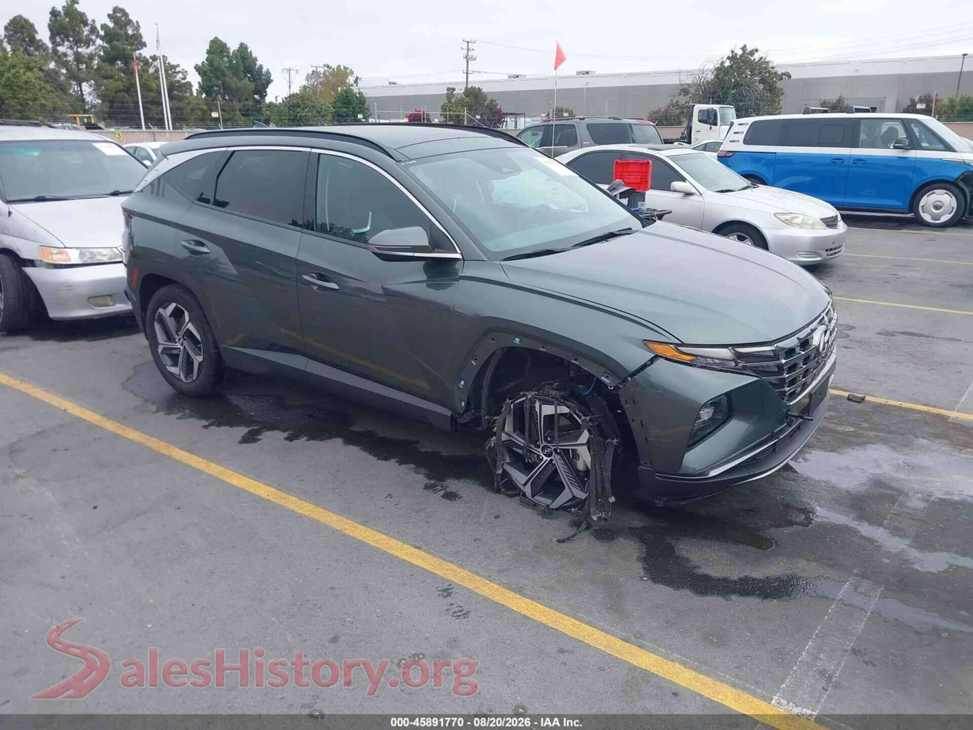 2023 HYUNDAI TUCSON HYBRID — VIN KM8JECA16PU126876