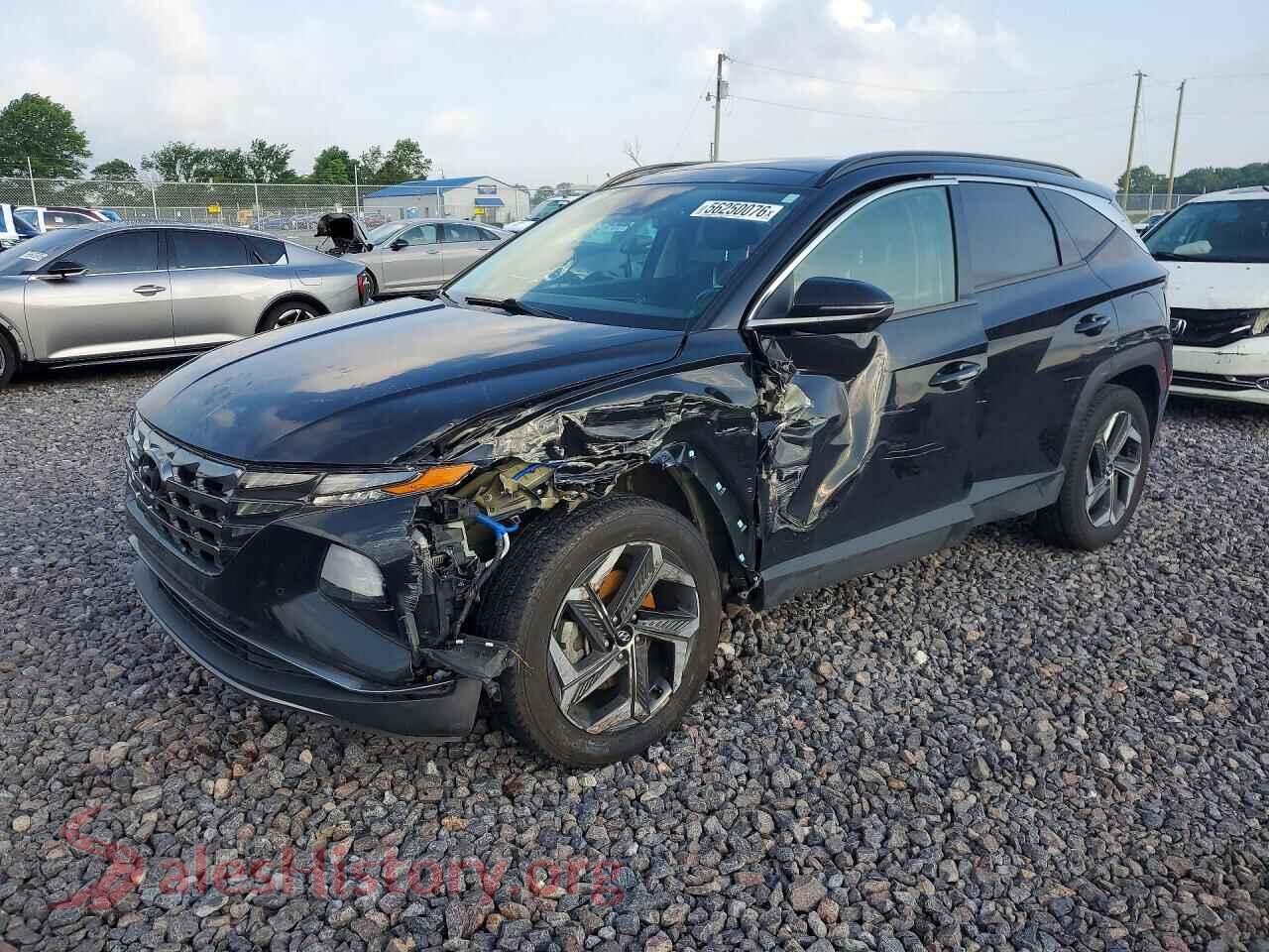 2022 HYUNDAI TUCSON — VIN KM8JECA1XNU031279