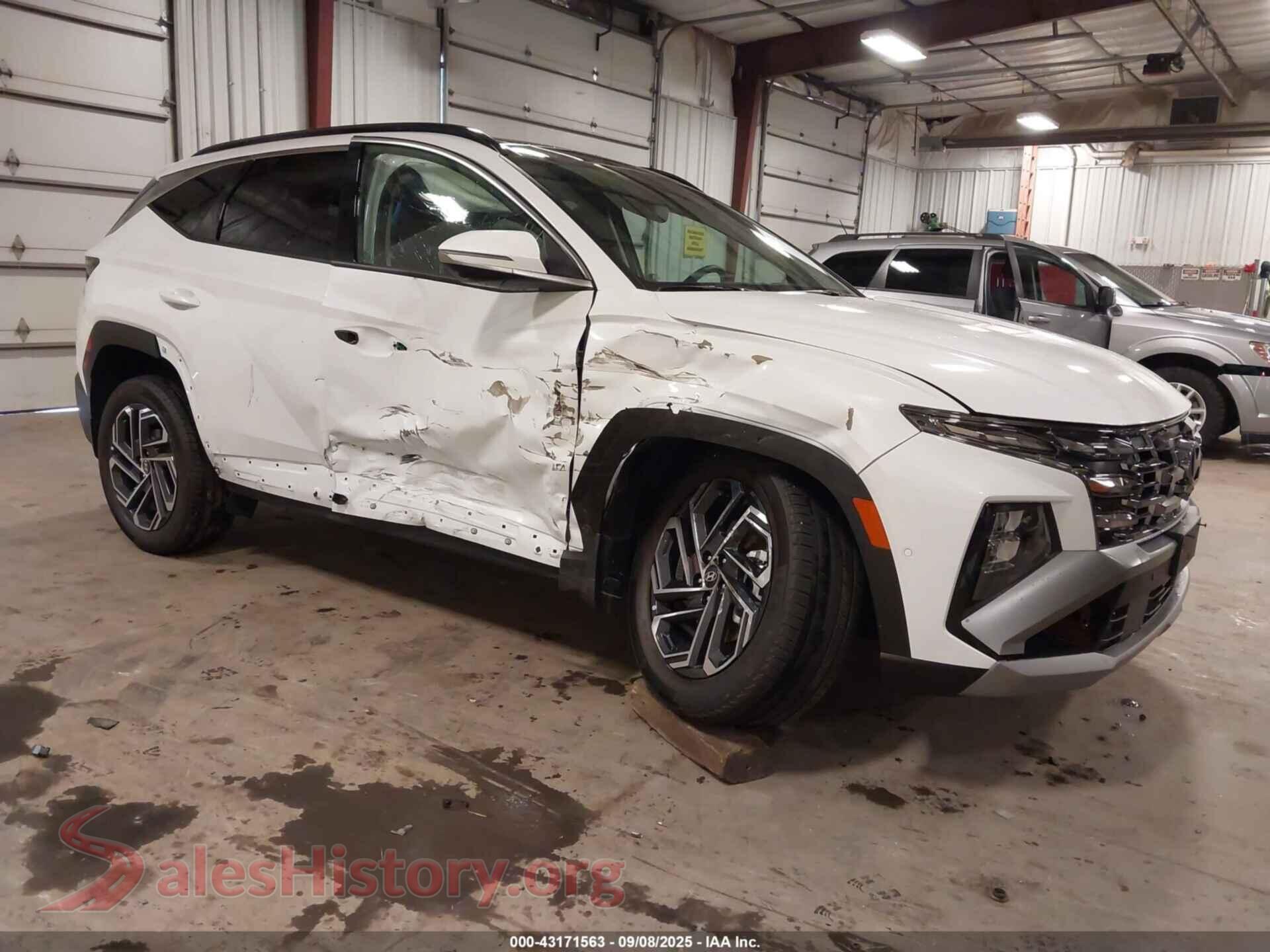 2025 HYUNDAI TUCSON HYBRID — VIN KM8JEDD10SU349019