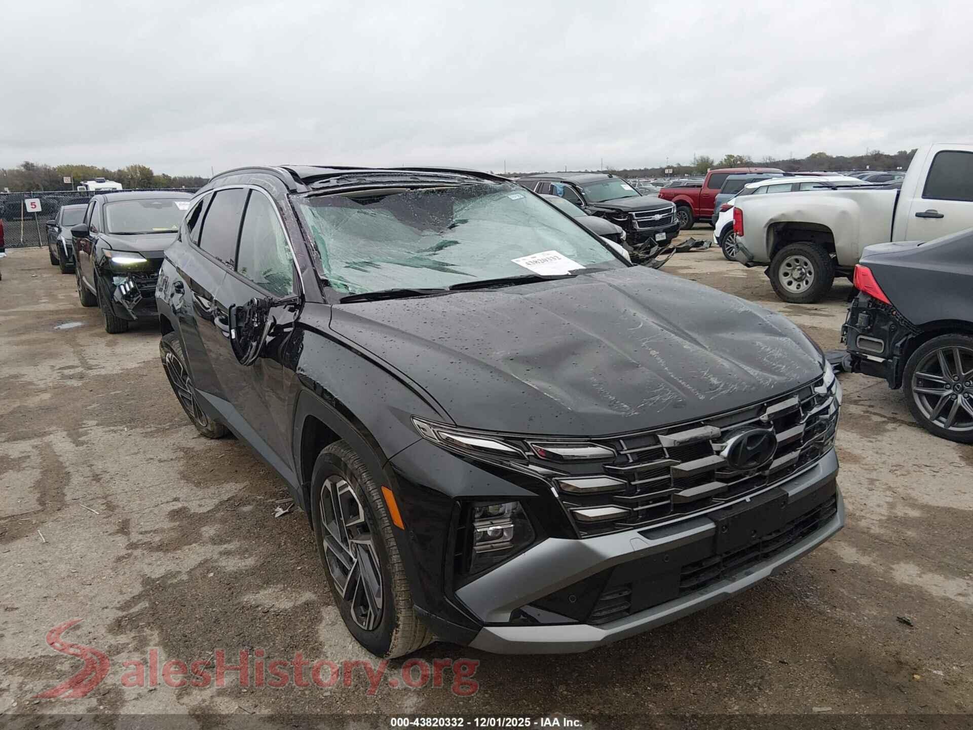 2025 HYUNDAI TUCSON HYBRID — VIN KM8JEDD11SU334626