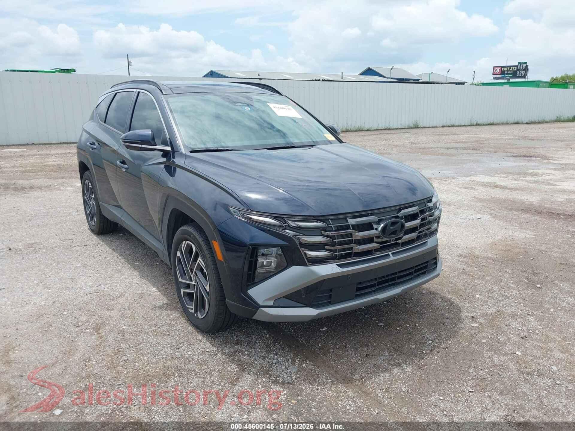 2025 HYUNDAI TUCSON HYBRID — VIN KM8JEDD12SU364539